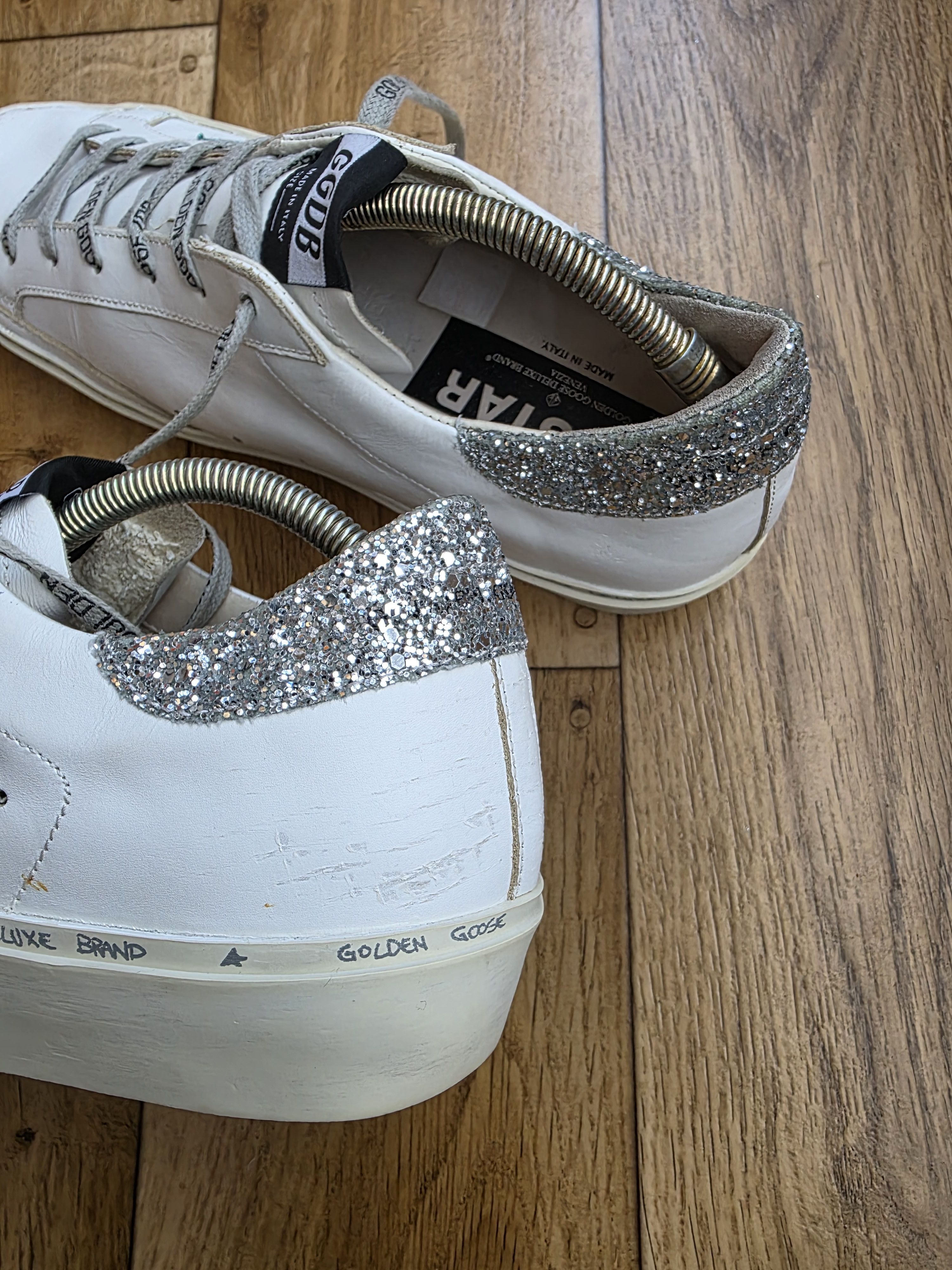 Golden Goose Golden Goose HI STAR Deluxe Brand Size US 10 / IT 40 - 10 Thumbnail