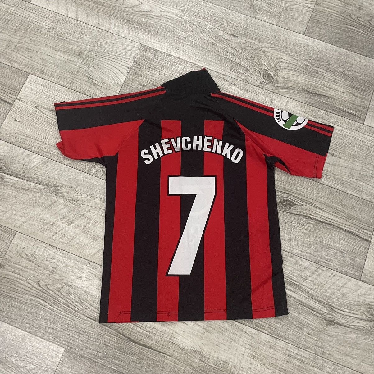 Vintage MERIVA AC MILAN 7 SHEVCHENKO 90s jersey tee shirt opel Size US S / EU 44-46 / 1 - 2 Thumbnail