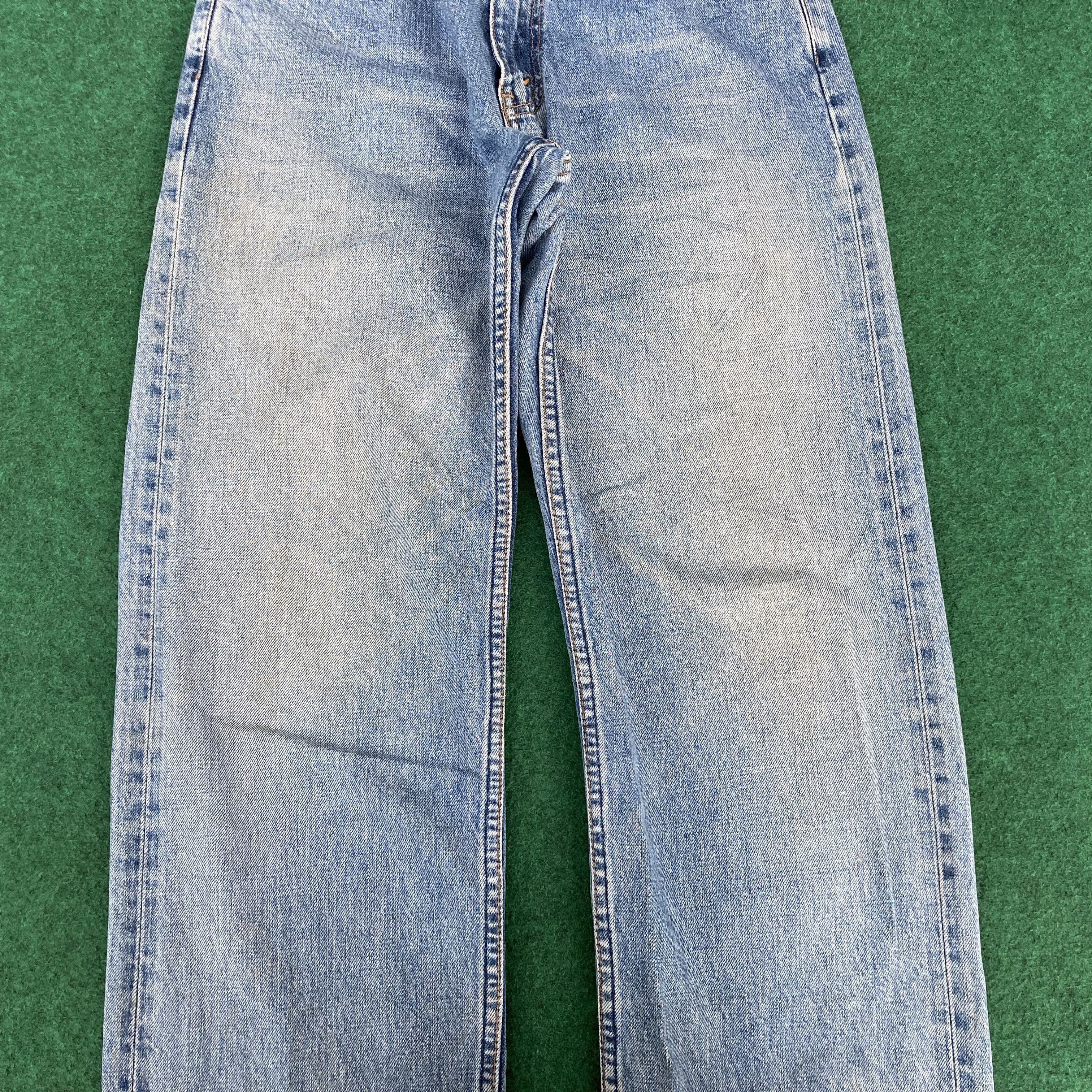Levi's 28x35.5 Vintage Levis 503 Redline Selvedge Denim Blue Jeans Size US 28 / EU 44 - 7 Thumbnail