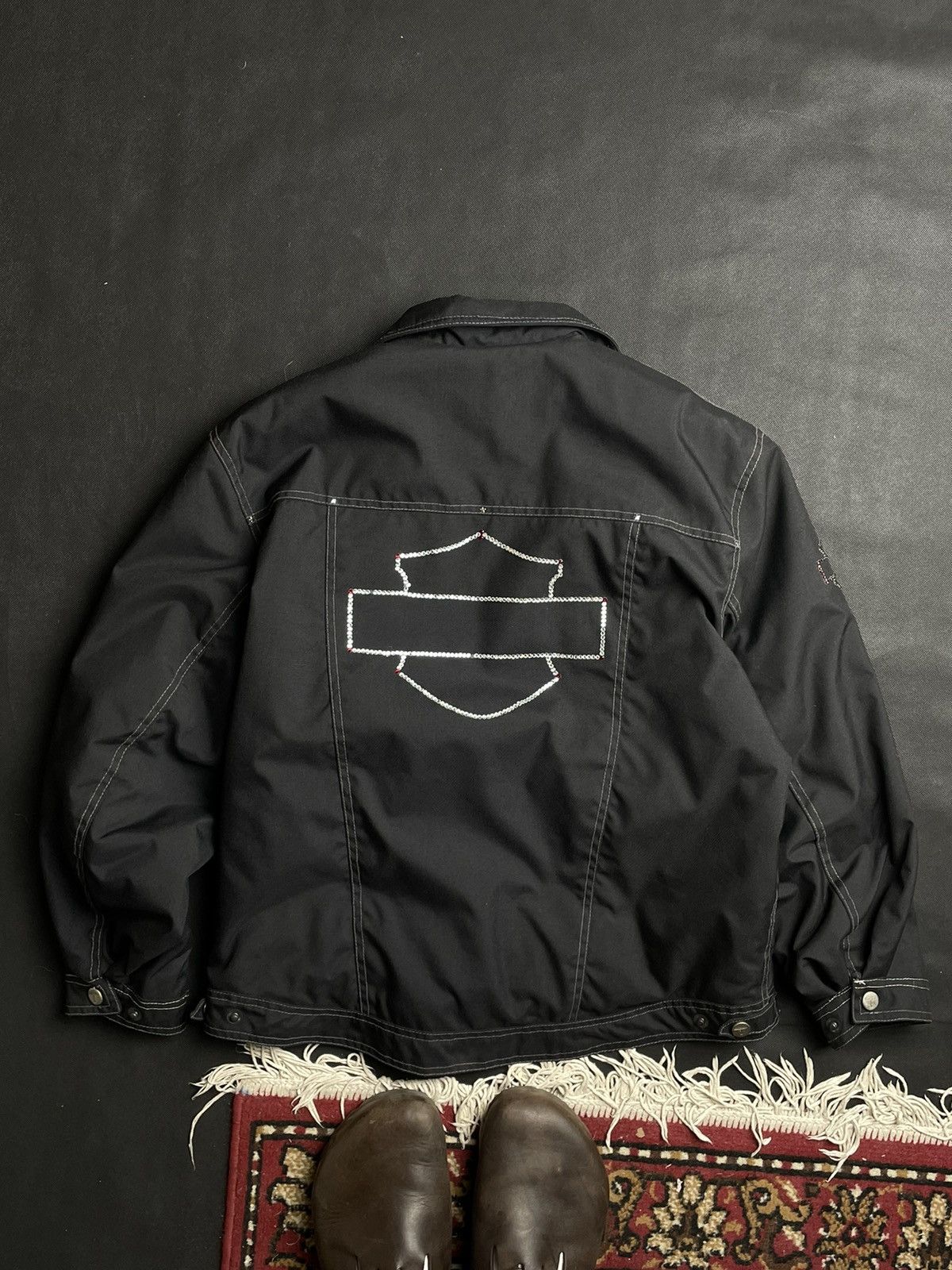 Vintage Y2K Harley Davidson Jacket