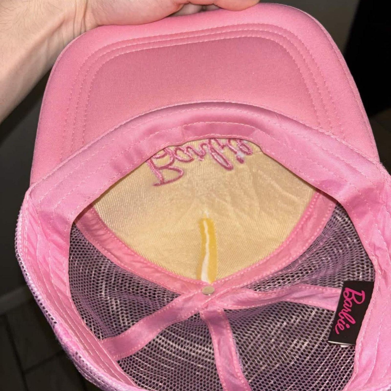Other Retro-style Barbie Movie Promo Trucker Hat Size ONE SIZE - 7 Thumbnail