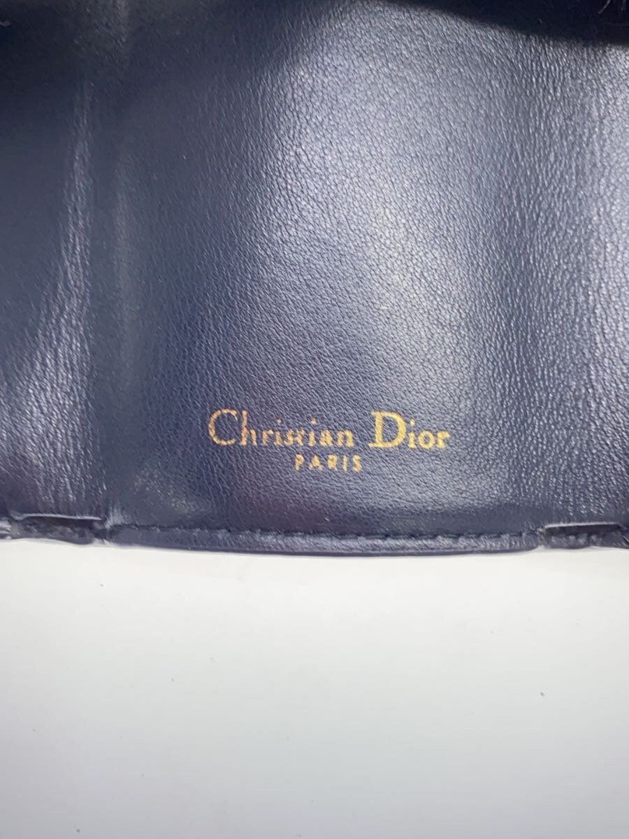 Dior Dior Monogram Bi-Fold Wallet Navy Size ONE SIZE - 3 Thumbnail