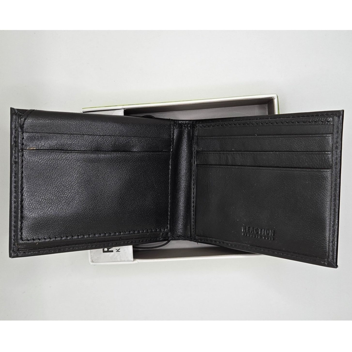 Kenneth Cole NEW Kenneth Cole Reaction Men's Leather Flip Wing Wallet Size ONE SIZE - 6 Thumbnail