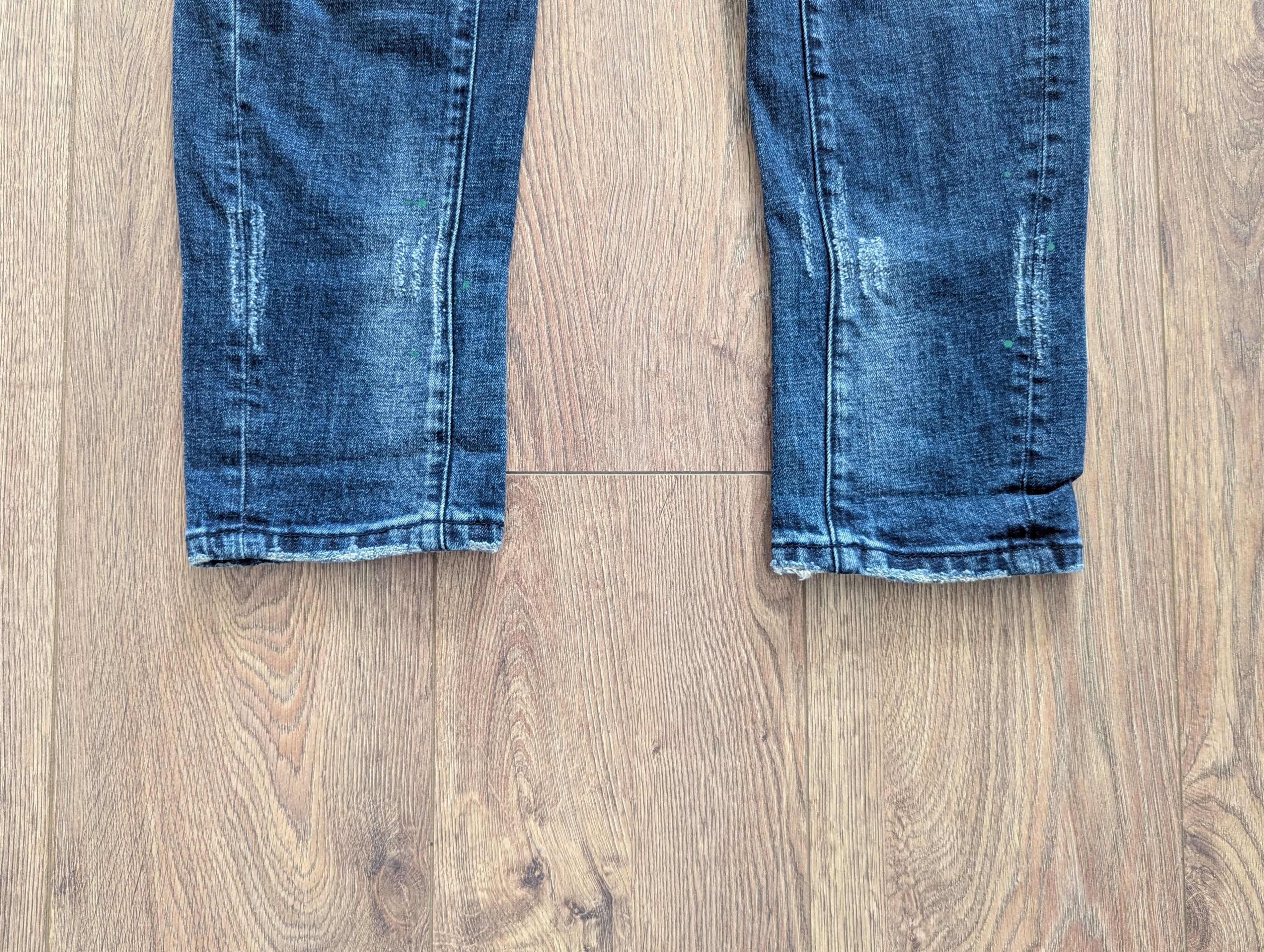 Dsquared2 DSQUARED2 Slim Jean Made In Italy Denim Pants Luxury Brand Size US 34 / EU 50 - 11 Thumbnail
