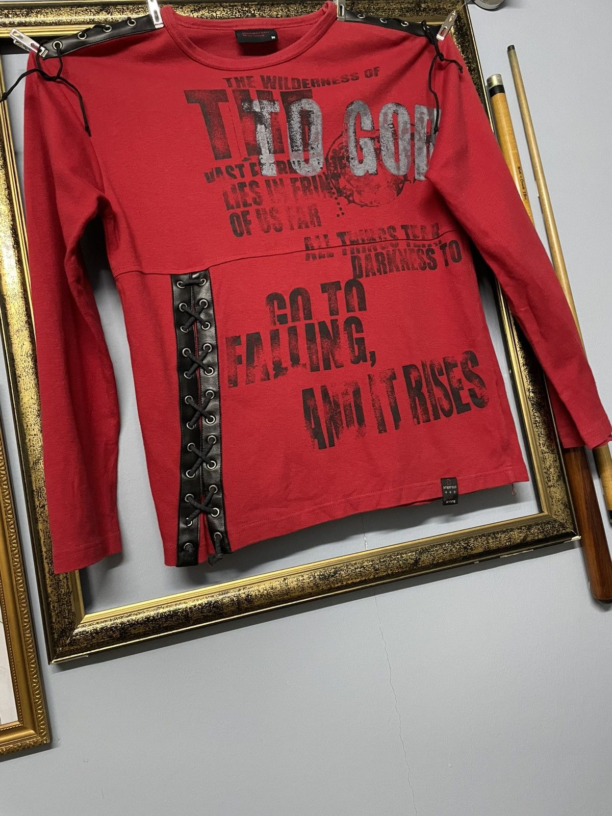 Hysteric Glamour Vintage 90s Japan Dangerous Warning Tribute To The Funk Tee Size US M / EU 48-50 / 2 - 4 Thumbnail