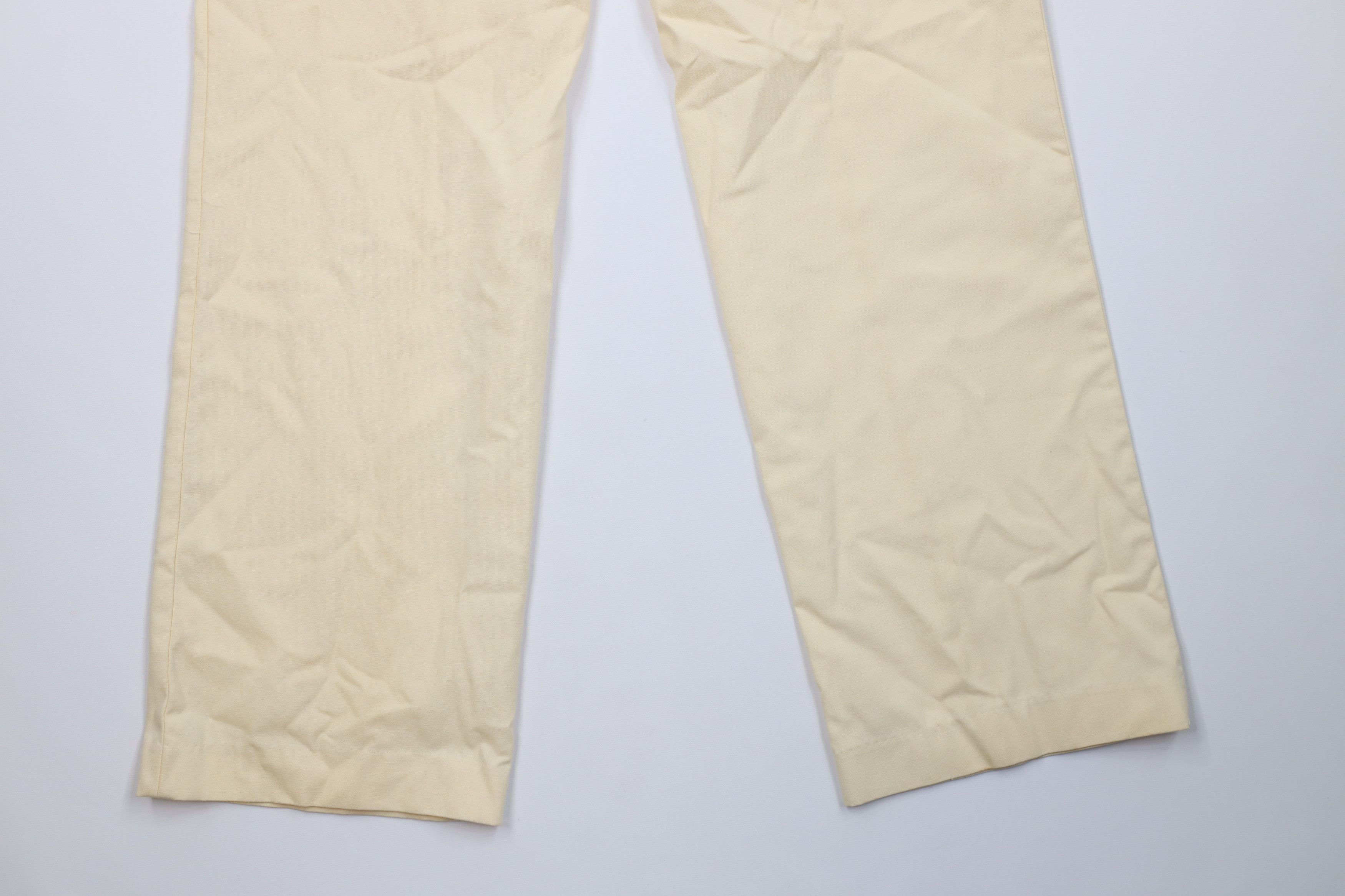 Vintage Vintage 70s Streetwear Knit Flared Wide Leg Chino Pants Size US 30 / EU 46 - 15 Thumbnail