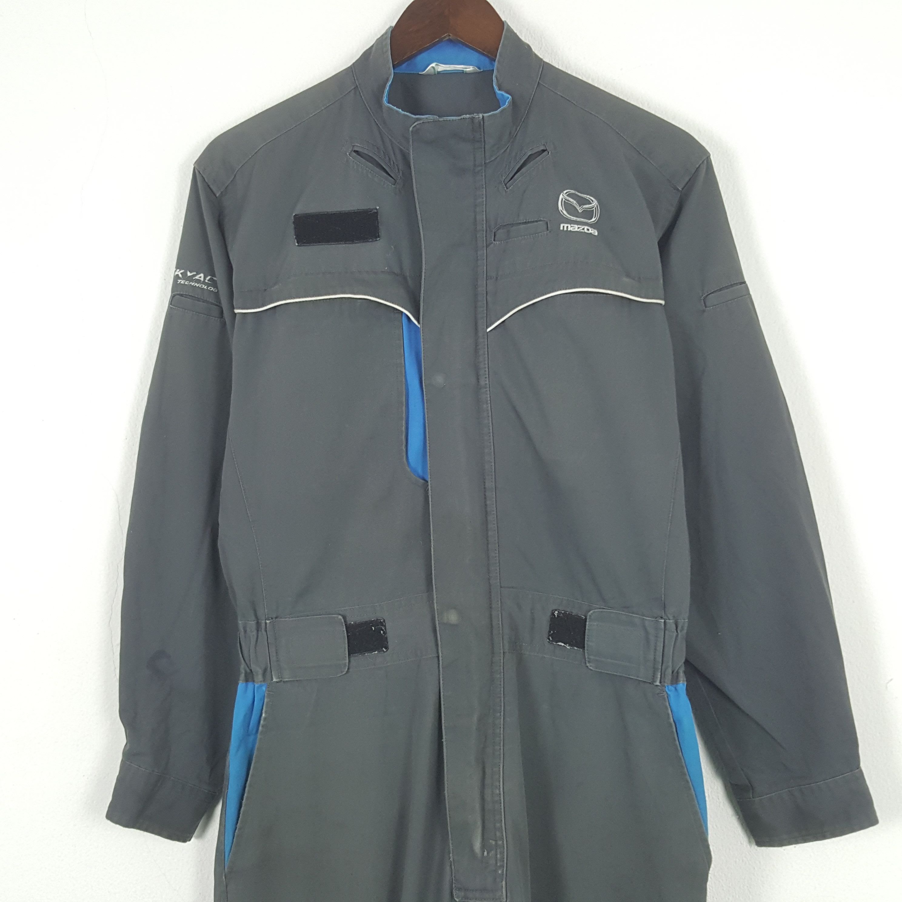 Japanese Brand × Sports Specialties × Vintage Vintage Mazda Racing Sport Coverall Jumpsuit Jacket Size US L / EU 52-54 / 3 - 5 Thumbnail