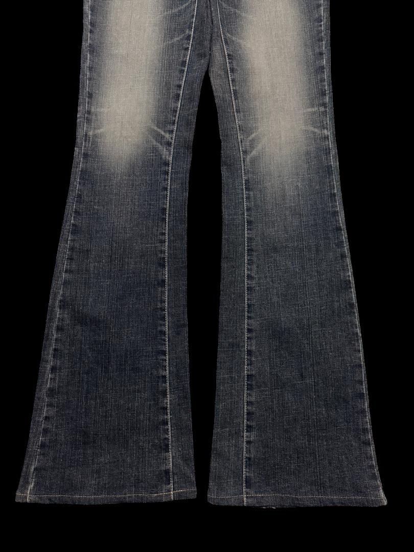 Japanese Brand BELL BOTTOM Sick Something Edwin Rusty Mudwash Dark Jeans Size US 28 / EU 44 - 8 Thumbnail