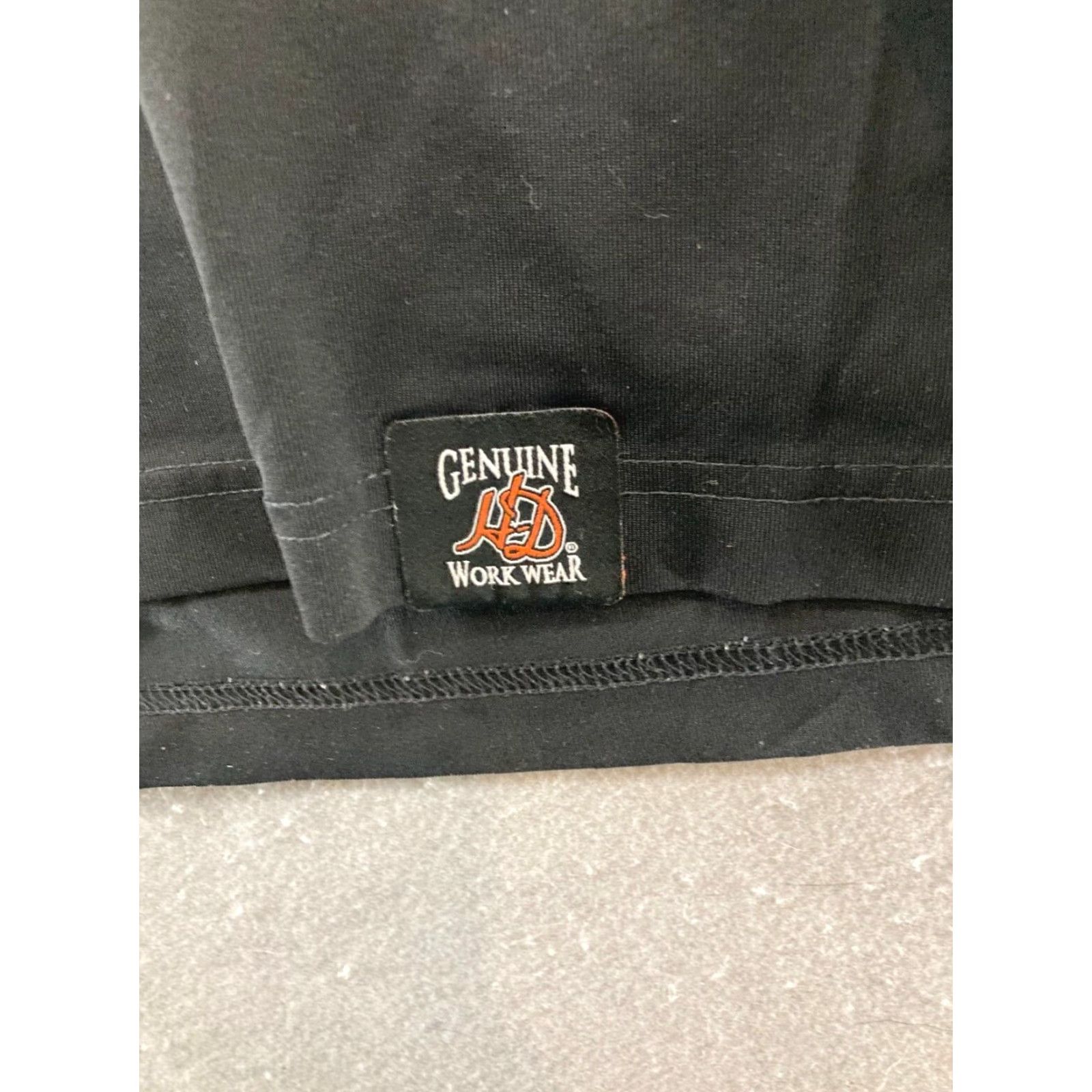 Harley Davidson VINTAGE Harley-Davidson Polo Shirt Mens 2XL Black Cowboy Workwear Polo Adult 2XL Black Harley-Davidson Cowboy 90s Mens Size US XXL / EU 58 / 5 - 4 Thumbnail