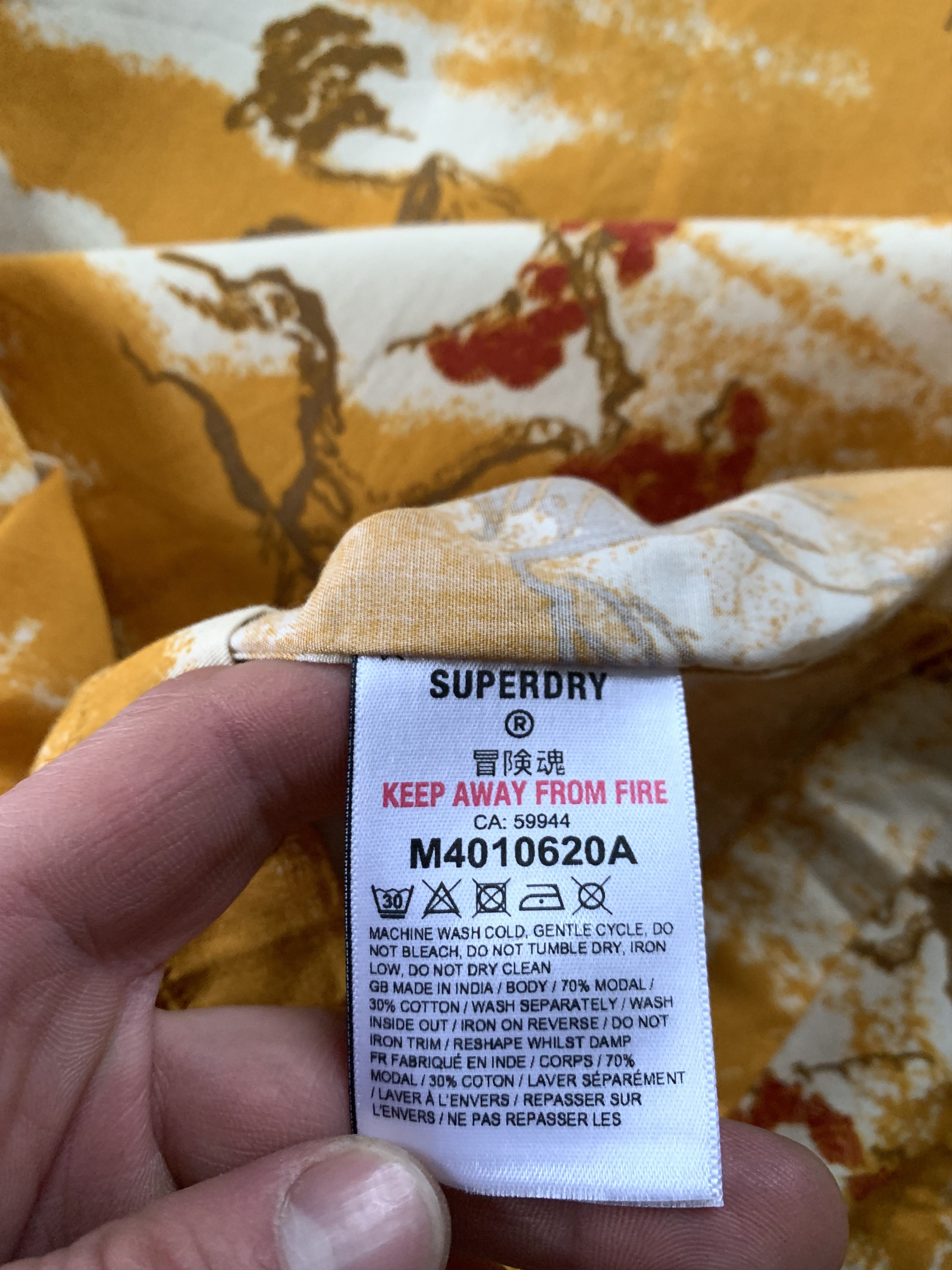 Japanese Brand × Superdry Superdry Cotton Short Sleeve Hawaiian Shirt Size US XXL / EU 58 / 5 - 7 Thumbnail