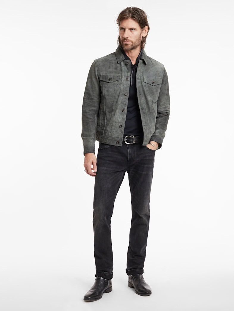 John Varvatos Andrew Trucker Jacket EU 50 USA 40 Size US M / EU 48-50 / 2 - 5 Thumbnail
