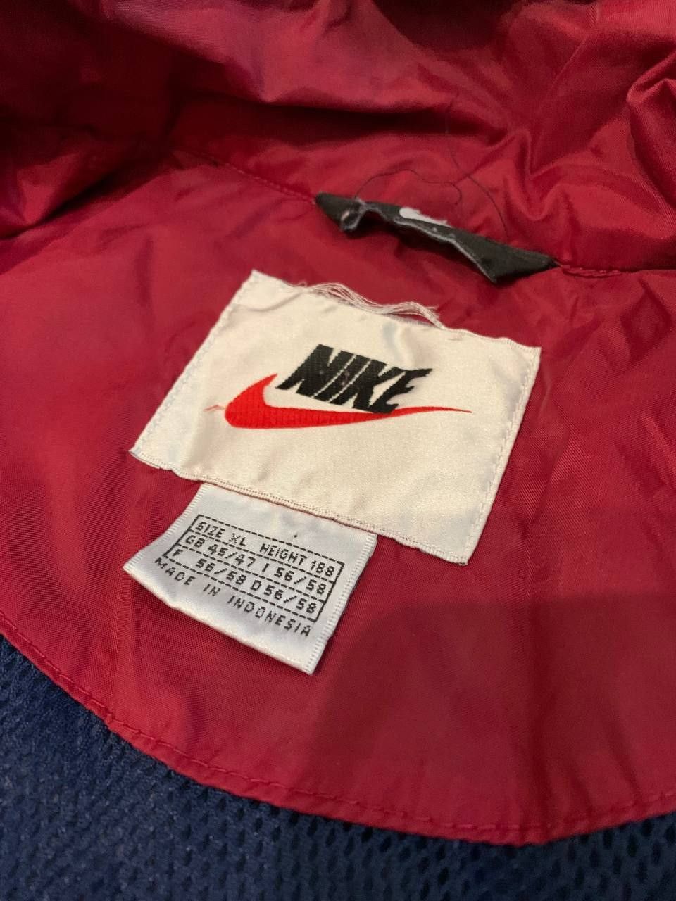 Vintage Nike vintage jacket nylon 90s big logo windbreaker Xl Size US XL / EU 56 / 4 - 3 Thumbnail