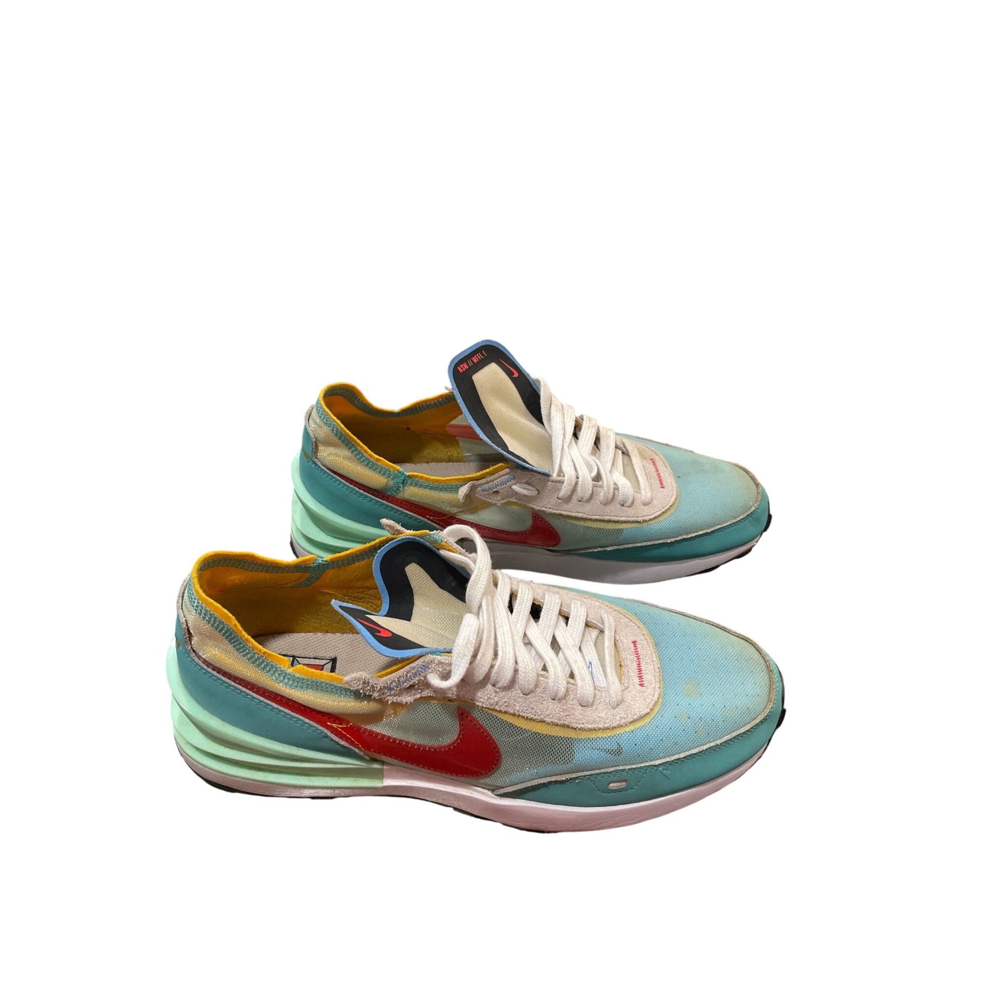 Nike Nike Waffle 1 Multi Easter University Red men low top sneake Size US 12 / EU 45 - 17 Thumbnail