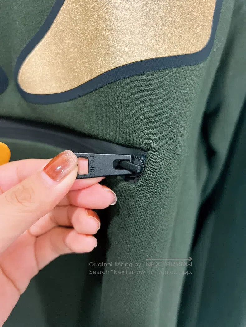 Fendi Fendi Military Green Little Devil Hoodie Dress Size M / US 6-8 / IT 42-44 - 3 Thumbnail