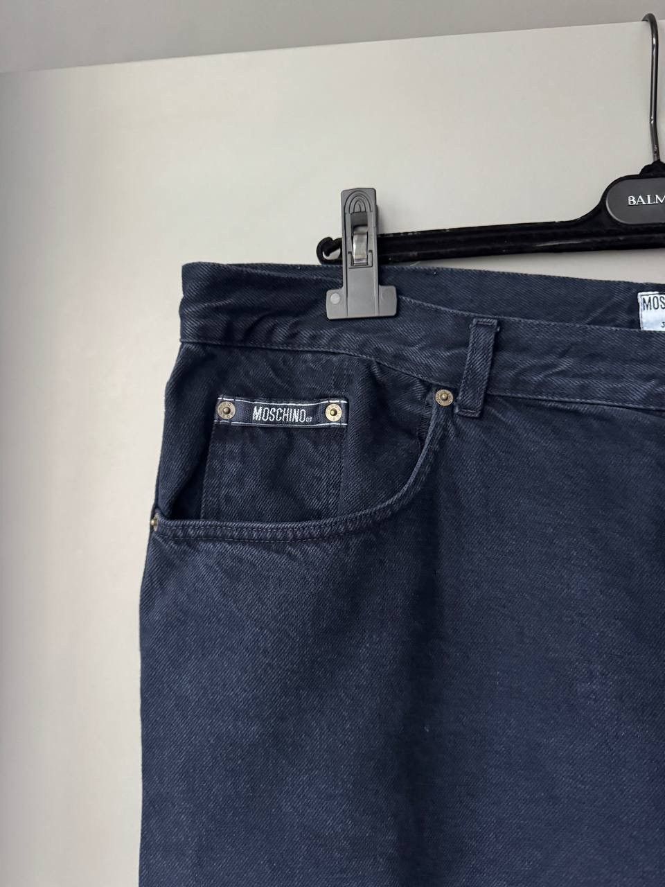 Moschino Size 42 Vintage Moschino Jeans Blue Loose Fit Trousers Size US 42 / EU 58 - 4 Thumbnail