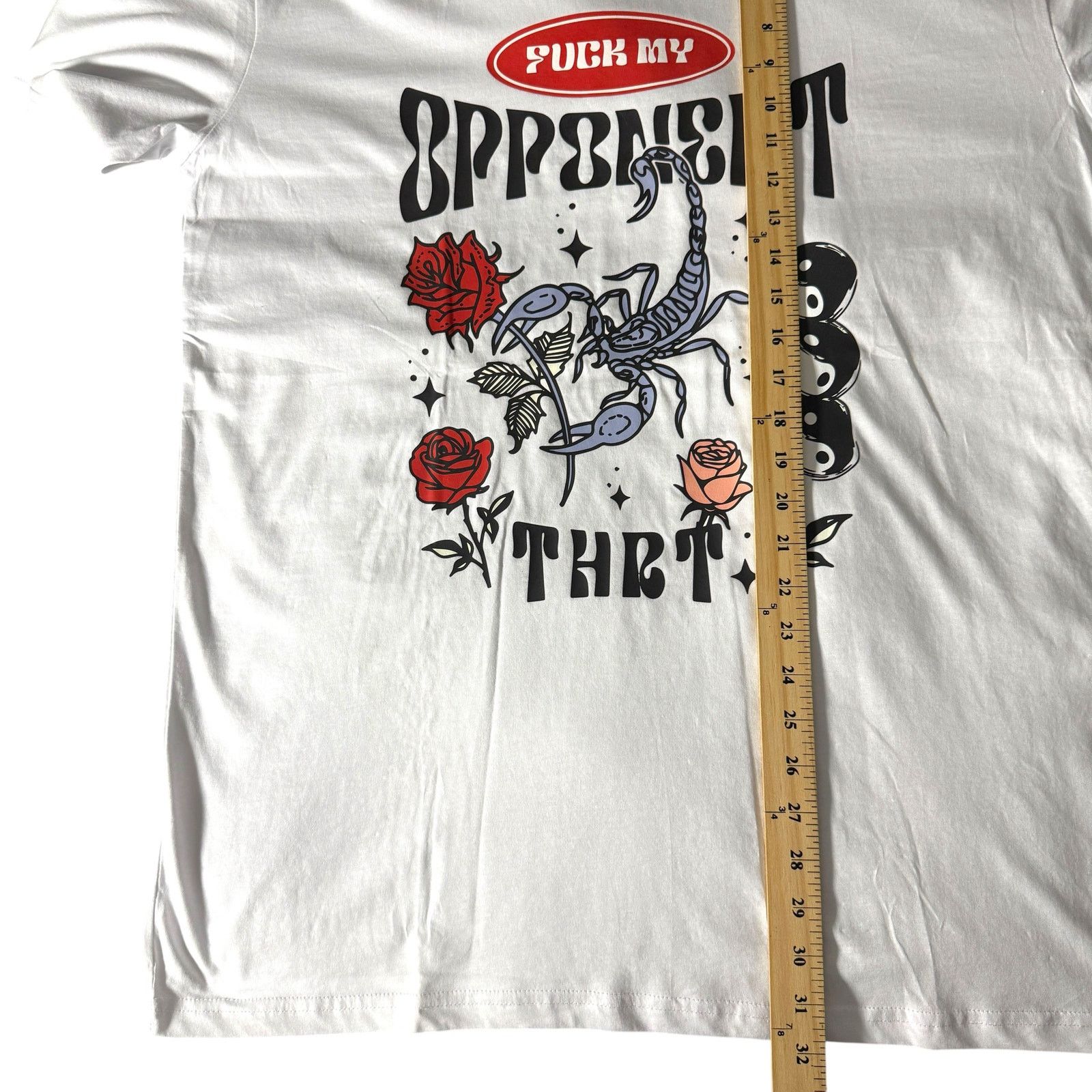 Other THRT Denim Fu*k My Opponent Graphic T-shirt Men’s XL - Punk Size US XL / EU 56 / 4 - 12 Thumbnail