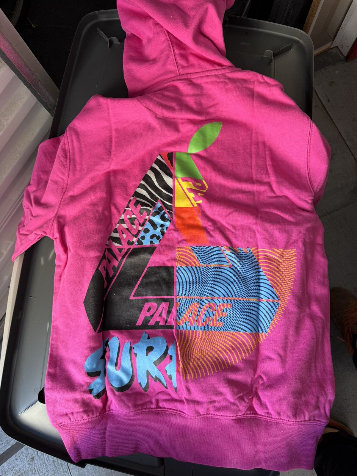 Palace Palace Mix Up Hood Pink size Medium Size US M / EU 48-50 / 2 - 2 Thumbnail