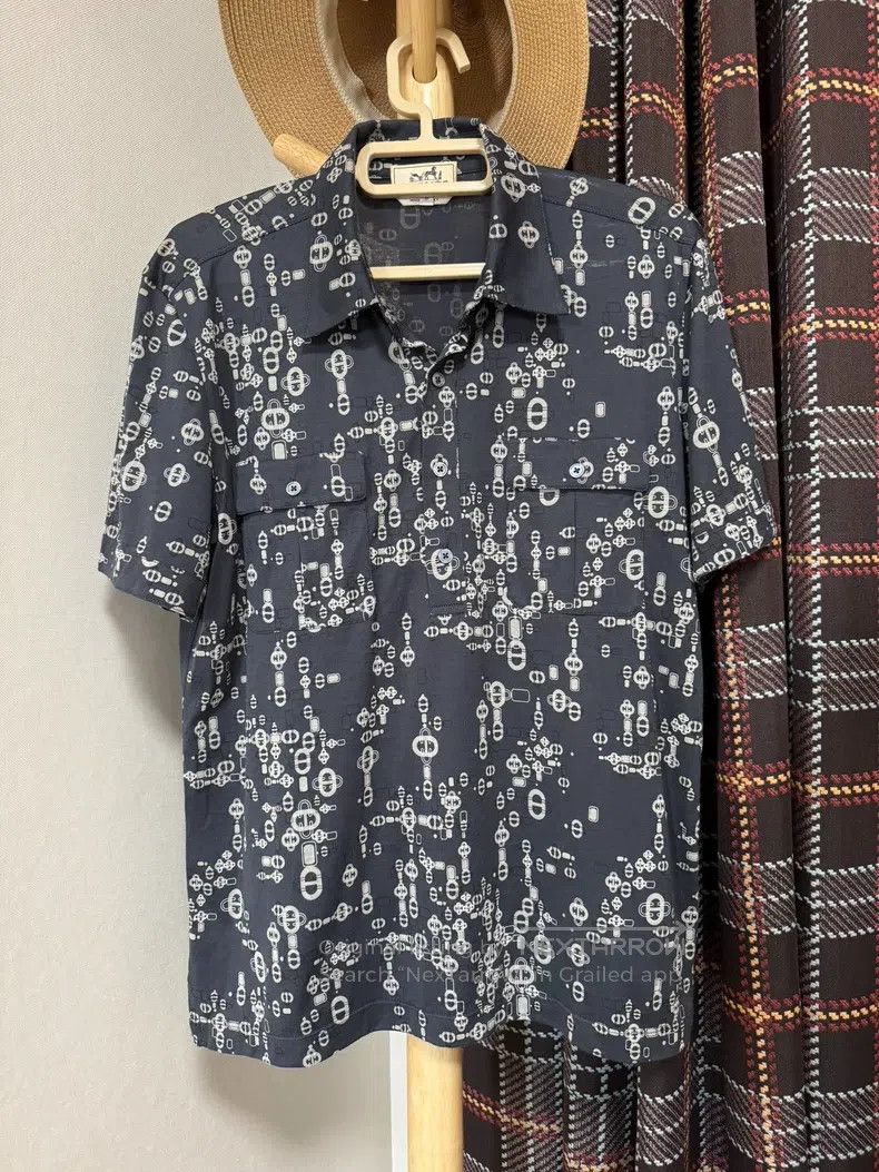 Hermes Short-sleeved classic pattern design
