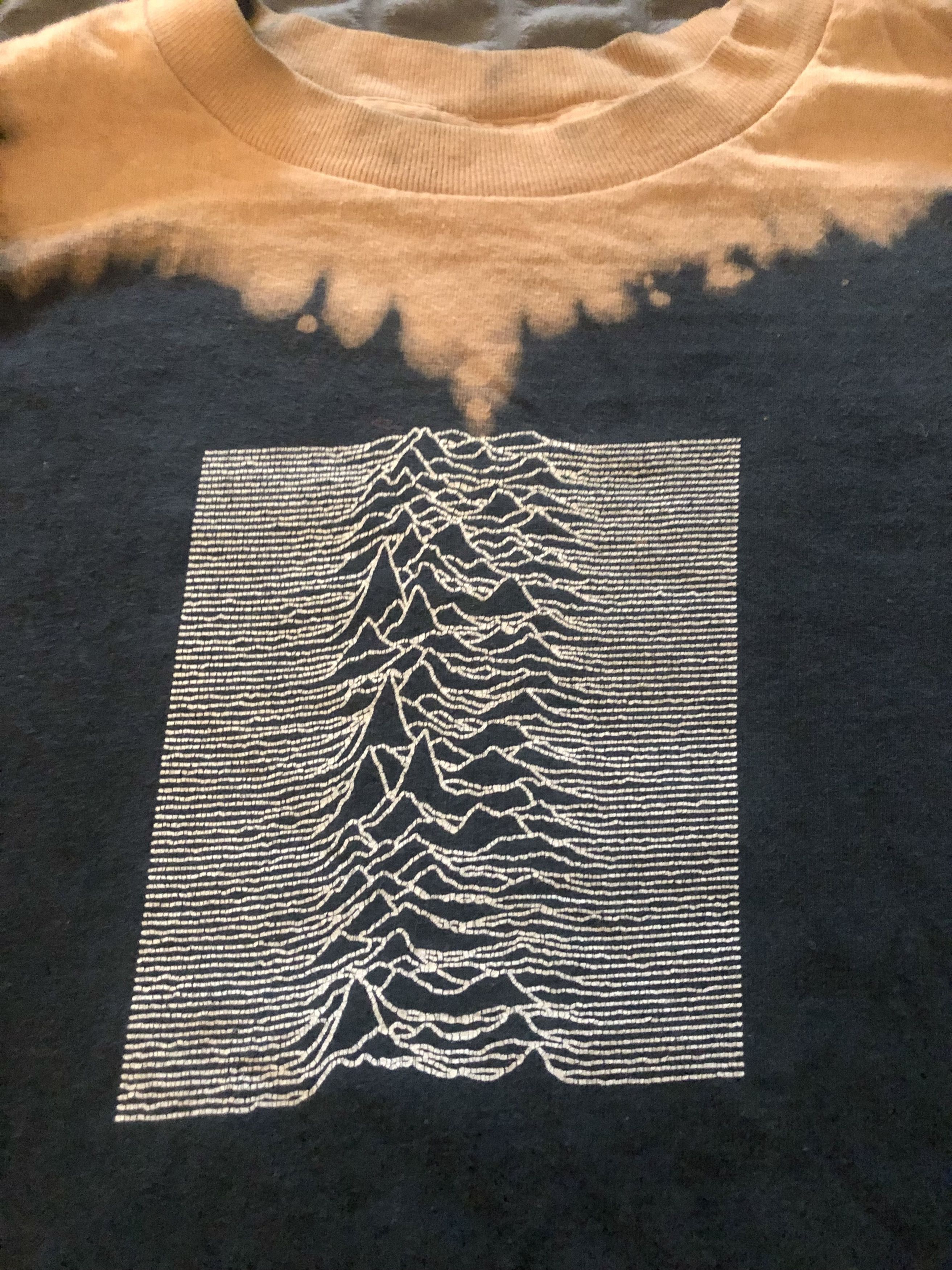 Vintage Vintage Bleach Tie Dye Joy Division T Shirt 2002 Size US XS / EU 42 / 0 - 4 Thumbnail