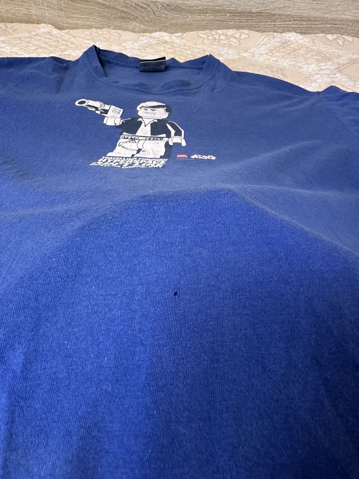 LEGO 🔥 Vintage 2008 Lego Star Wars Movie Cartoon Retro T Shirt Size US XL / EU 56 / 4 - 9 Thumbnail