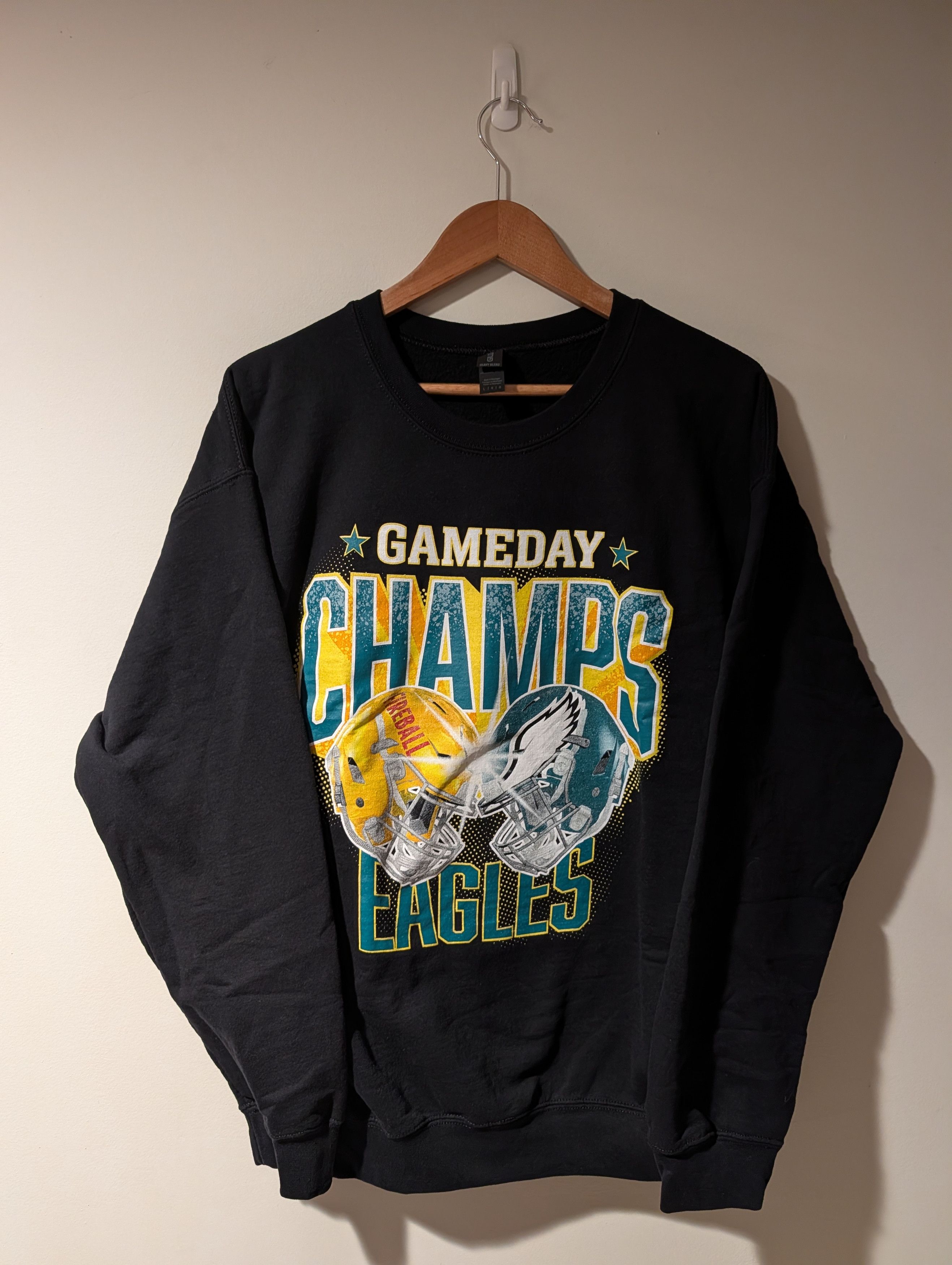 NFL Philadelphia Eagles Fireball Whiskey Go Birds Sweatshirt Size US L / EU 52-54 / 3 - 1 Thumbnail