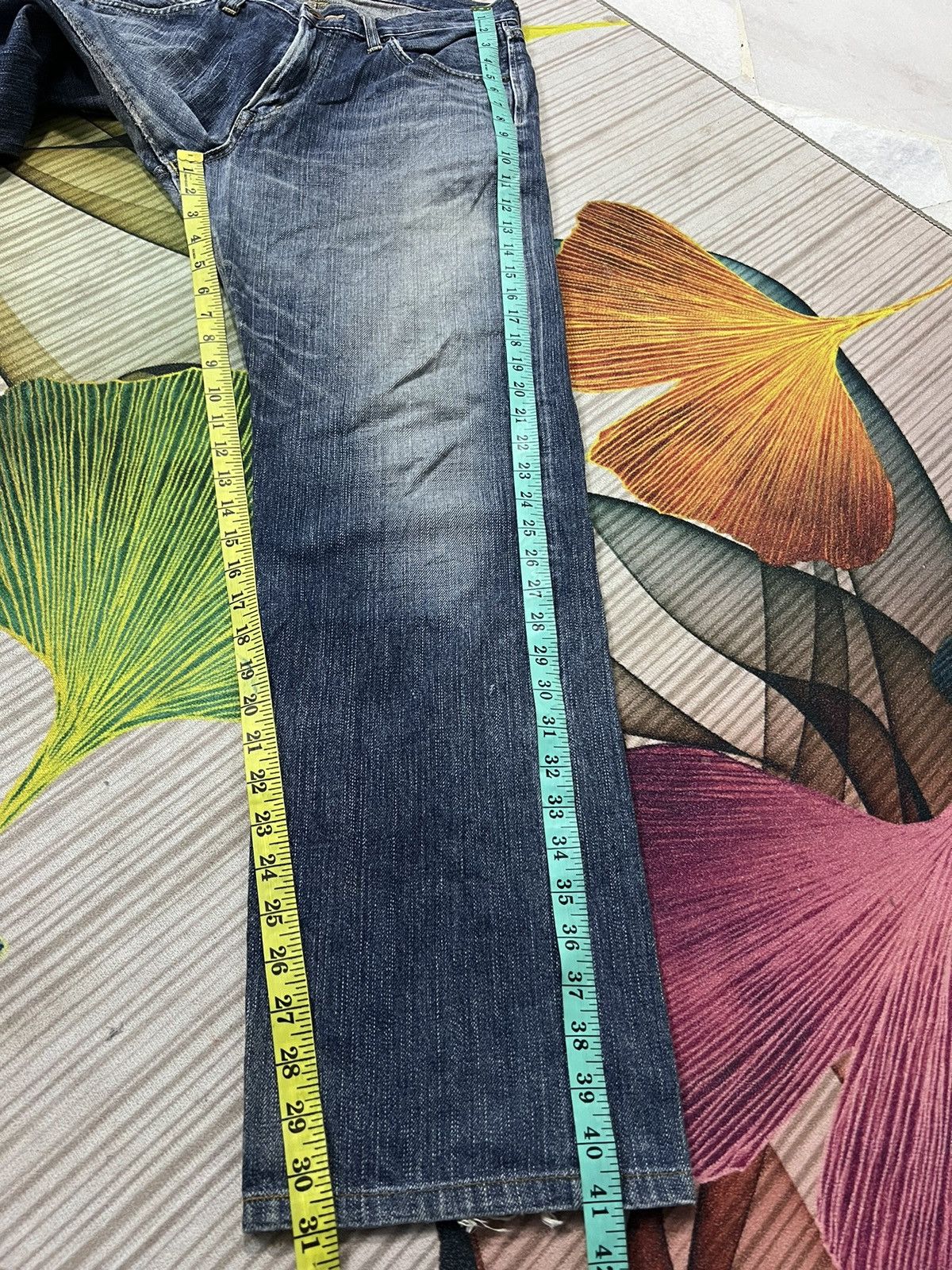 Edwin 💥RARE EDWIN 505zx SELVEDGE WITH ORENTAG Size US 31 - 15 Thumbnail