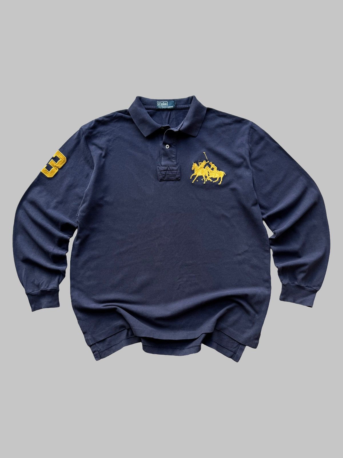 Polo Ralph Lauren Polo Ralph Lauren Riders Club #3 vintage polo big pony Size US L / EU 52-54 / 3 - 1 Thumbnail