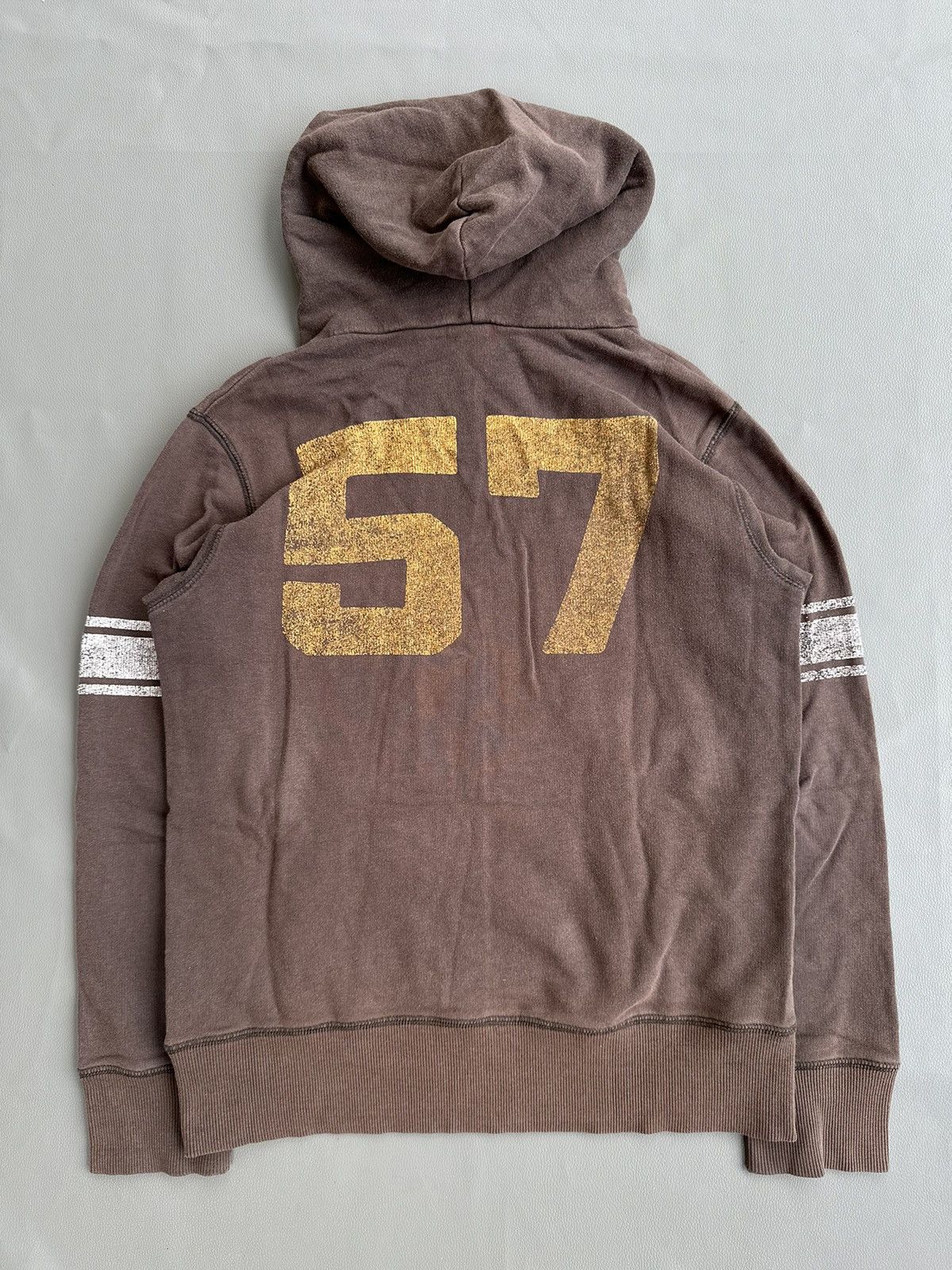 Hysteric Glamour FADED GLORY OFFICIAL TEAM 150 NUMBER 57 2 BAR HOODIE Size US S / EU 44-46 / 1 - 1 Thumbnail