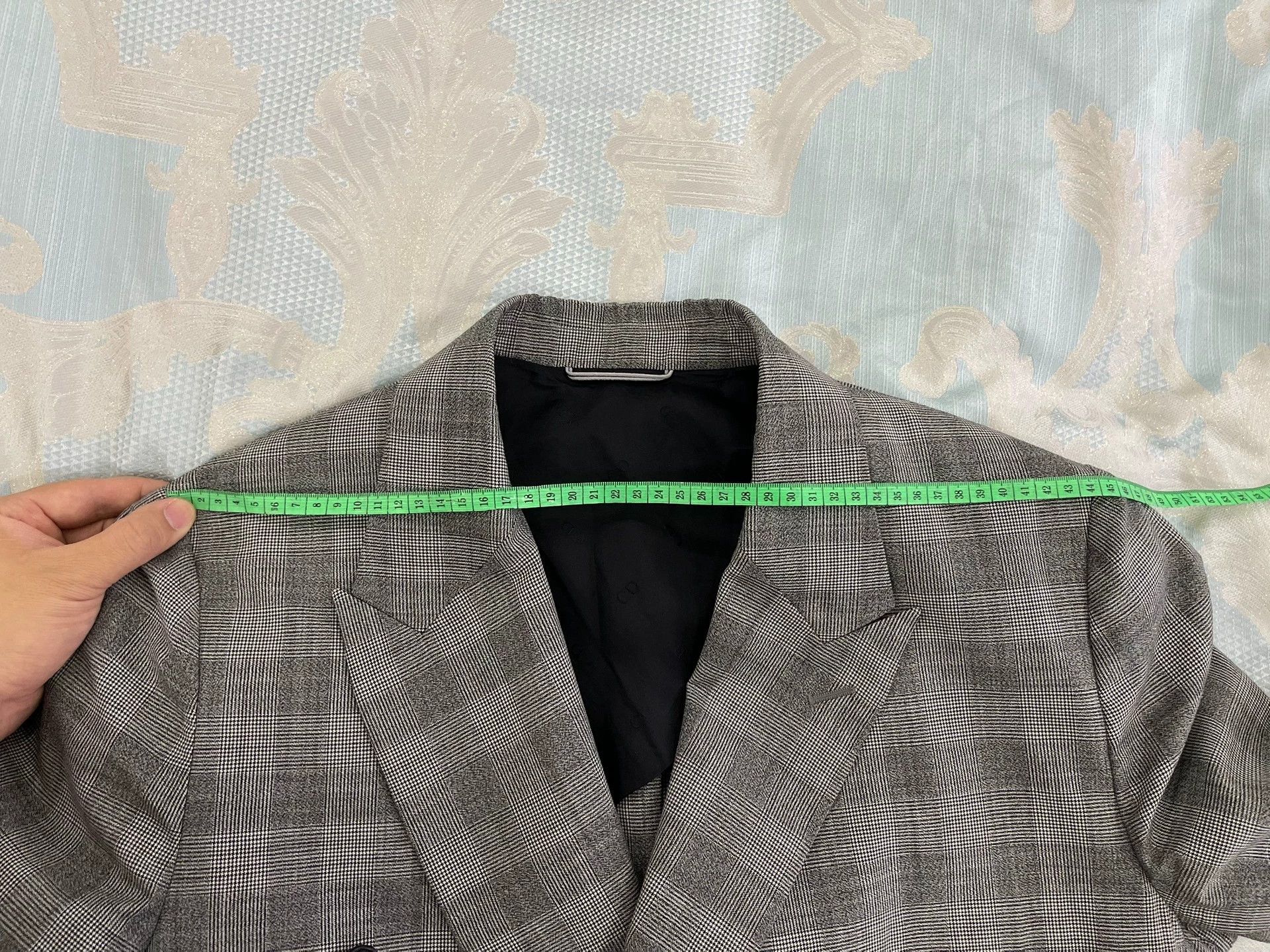 Dior Dior 52 Slim Lightweight Knit Jacquard Wool Blazer Unused Size 52R - 8 Thumbnail