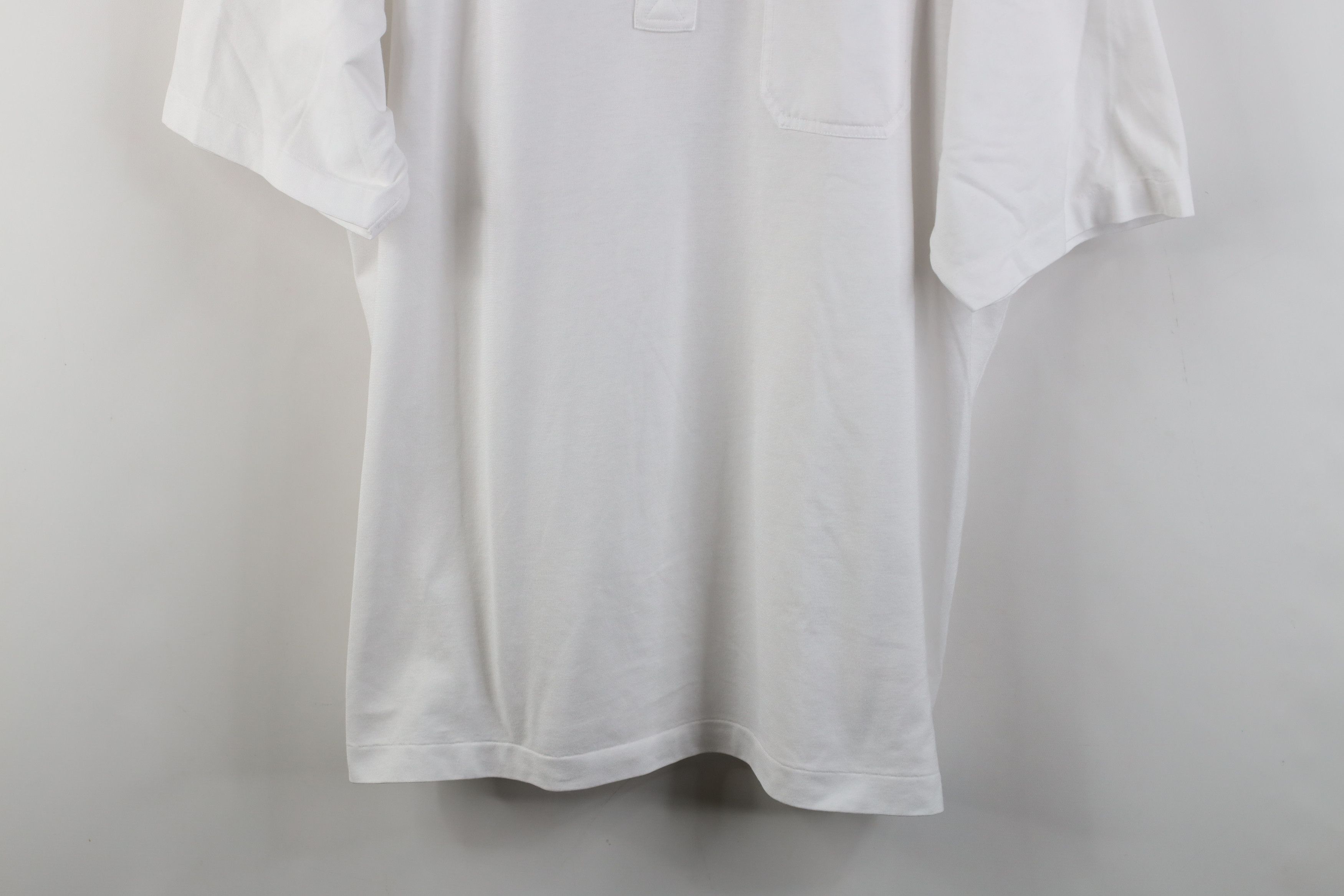 Vintage Vintage 80s 90s Streetwear Collared Golf Polo Shirt White Size US L / EU 52-54 / 3 - 3 Thumbnail