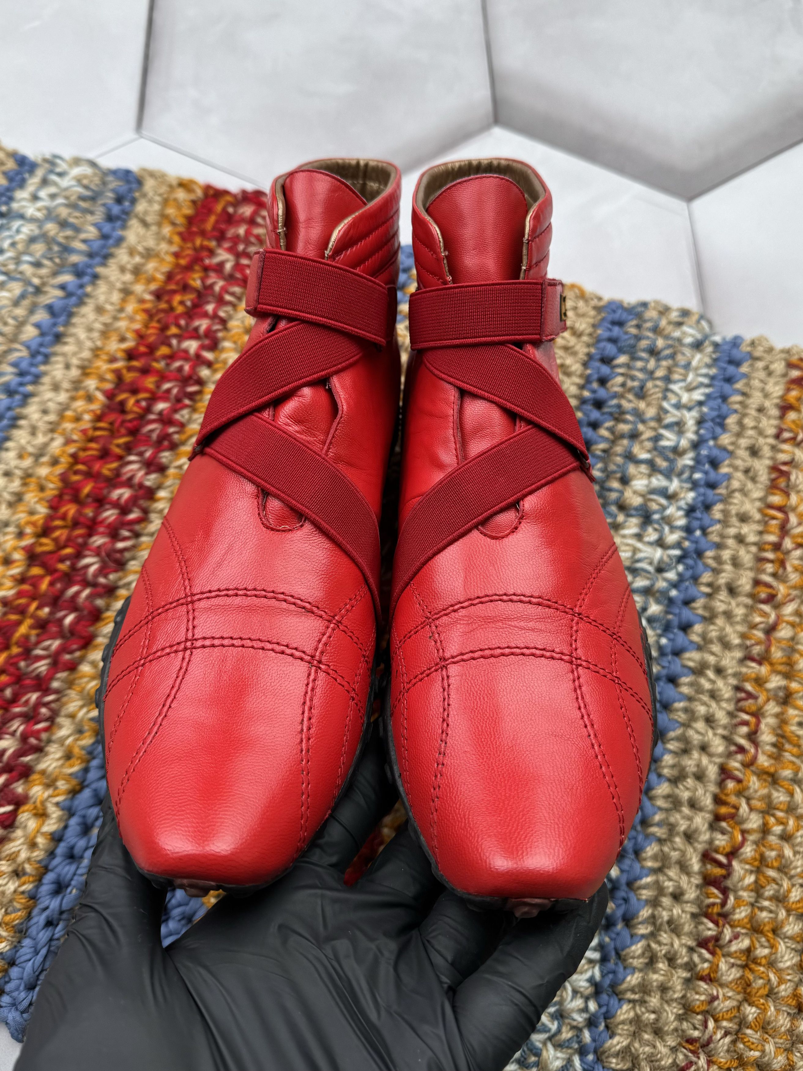 Hysteric Glamour Vintage Futuristic Leather Boots (E4) Size US 9 / IT 39 - 5 Thumbnail