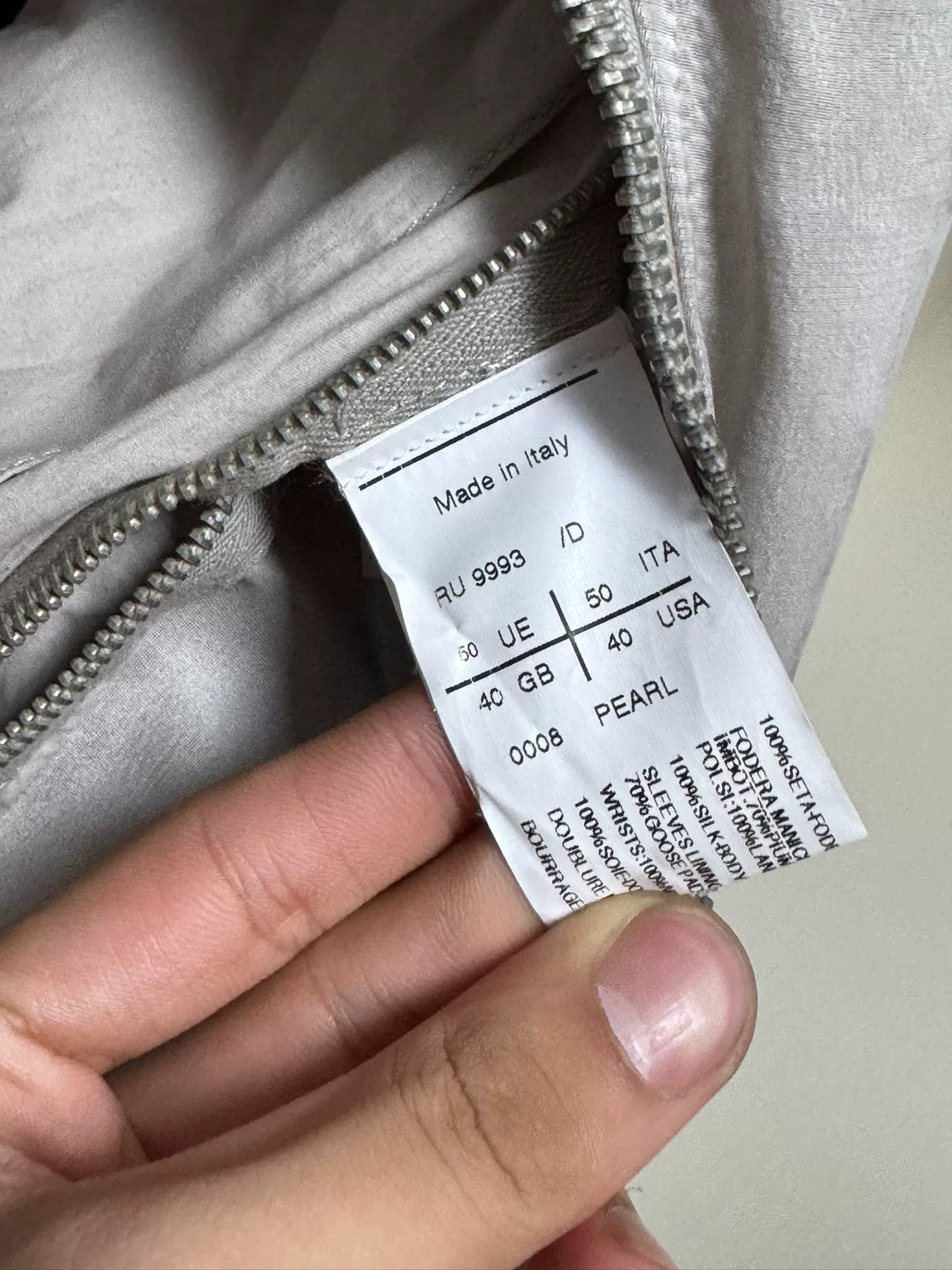 Rick Owens Rick Owens Slant Placket Down Shearling Coat Size US M / EU 48-50 / 2 - 4 Thumbnail