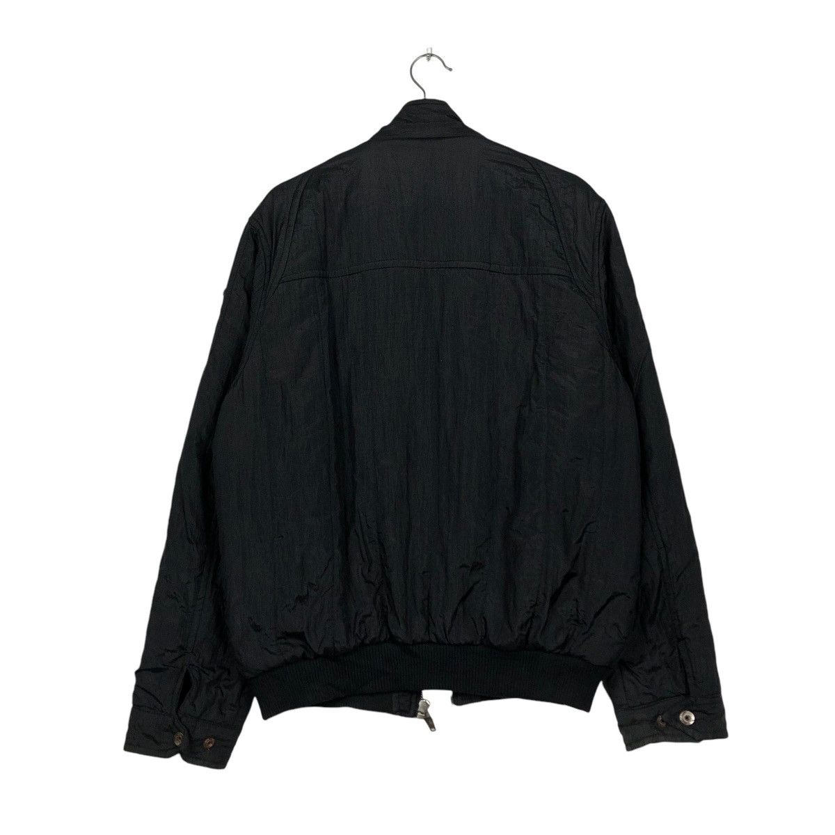 Japanese Brand 🔥VINTAGE BOMBER JACKET ICONIC BLACK BONDAGE LIBERTY Size US L / EU 52-54 / 3 - 10 Thumbnail