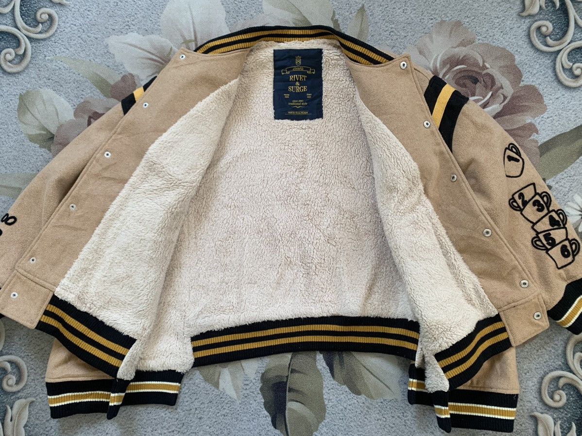 Japanese Brand Rivet & Surge Expanded Design Varsity Jacket Size US M / EU 48-50 / 2 - 10 Thumbnail