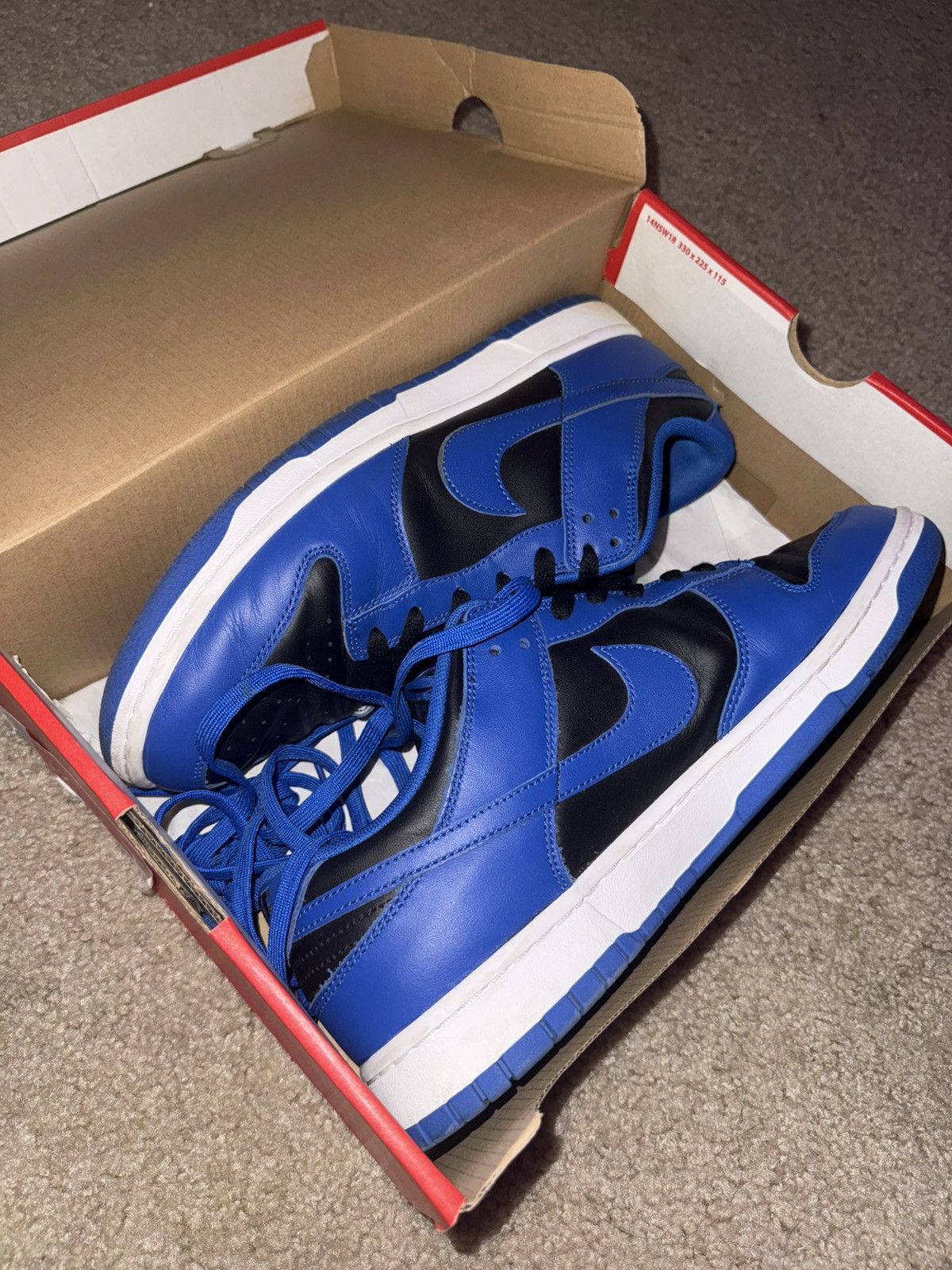 Nike Nike Dunk Low Cobalt Blue Size US 12 / EU 45 - 2 Thumbnail