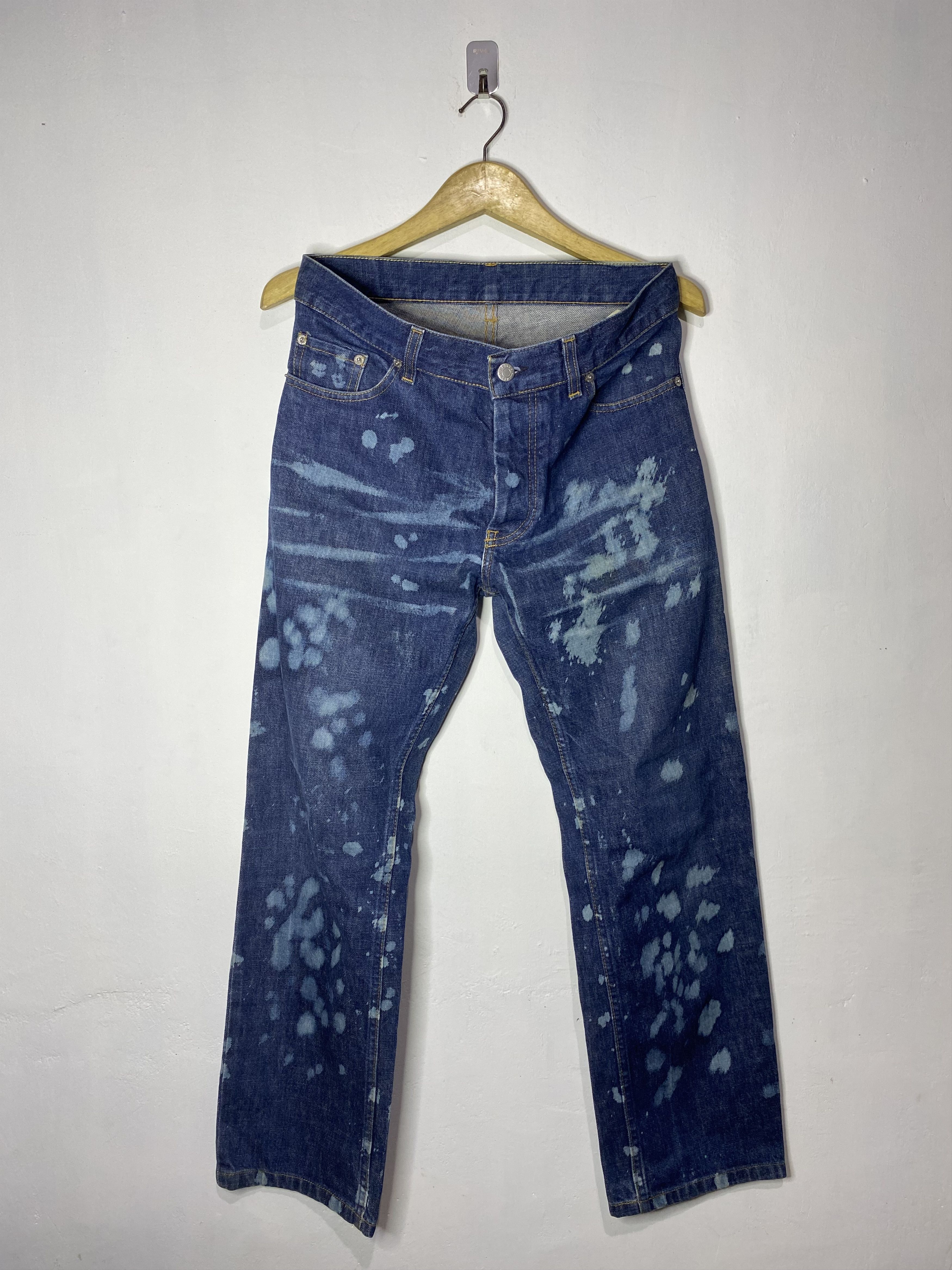 Designer × Helmut Lang SS00 painter classic raw denim Size US 31 - 1 Thumbnail