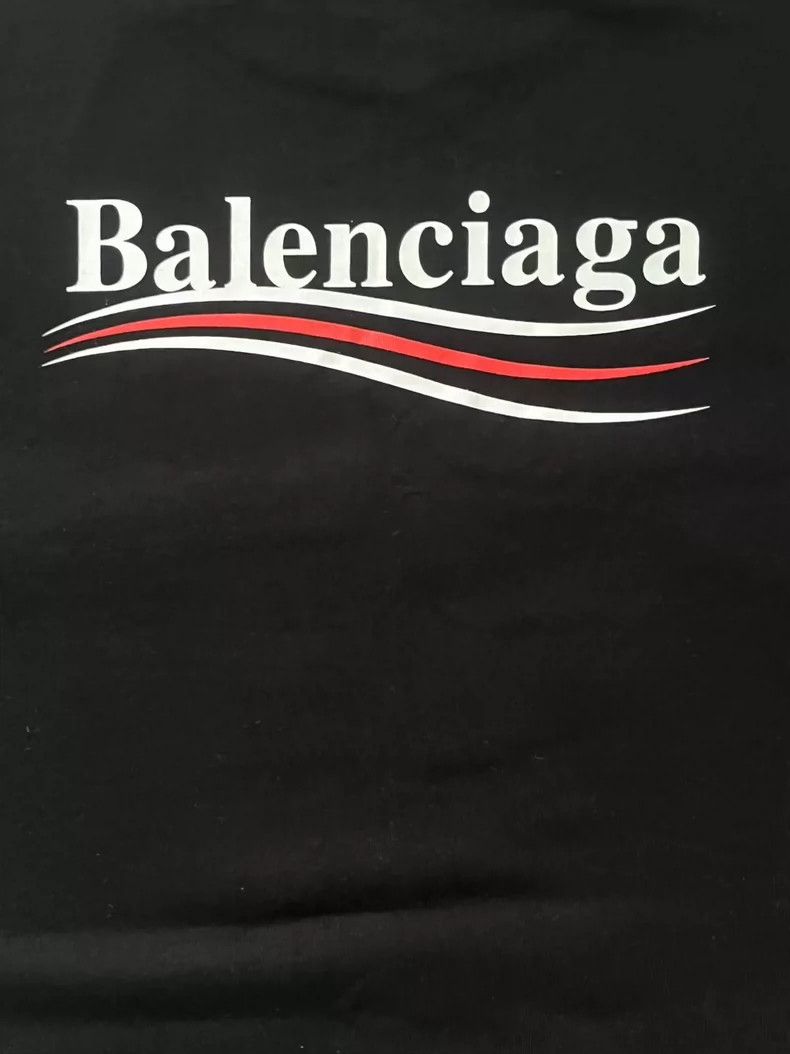 Balenciaga Balenciaga Cola Print Large Short Sleeve Drop Sleeve T-Shi Size US M / EU 48-50 / 2 - 4 Thumbnail