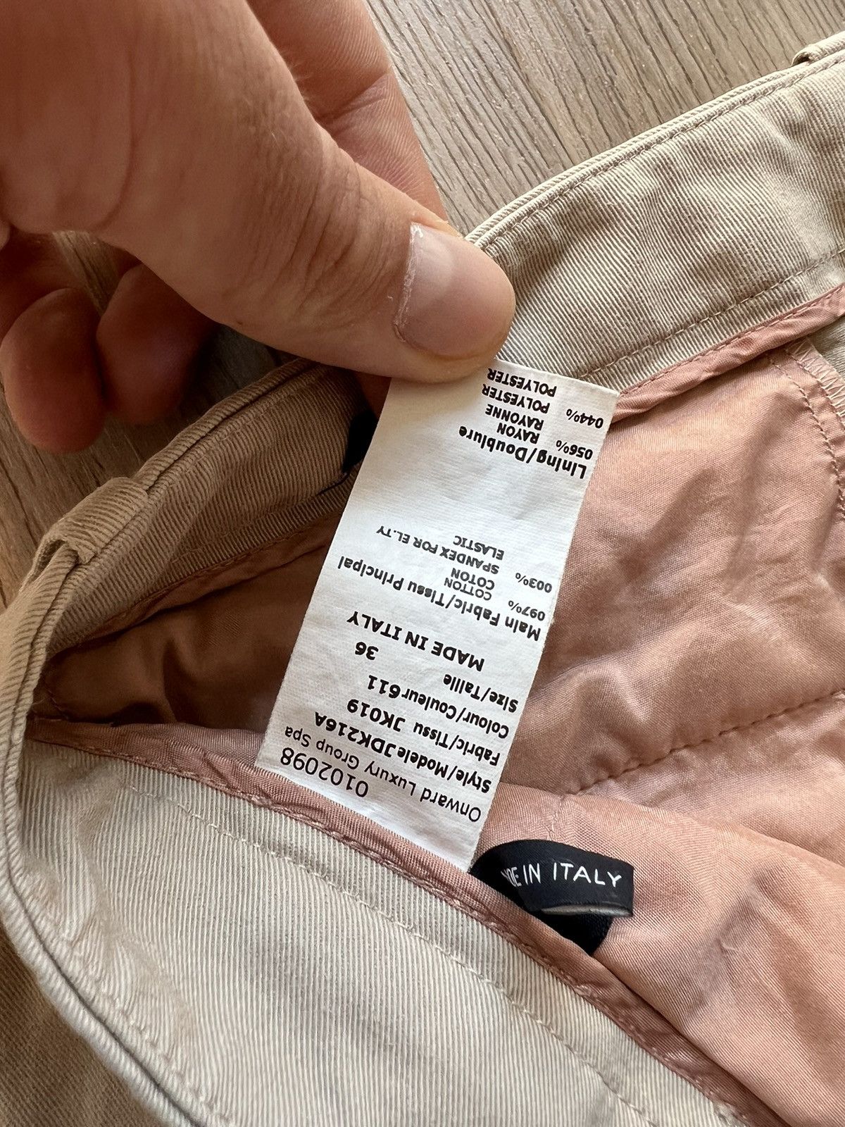 Designer × Jil Sander Jil Sander Chino Pants Classic Trousers Size 25" / US 0 / IT 36 - 7 Thumbnail