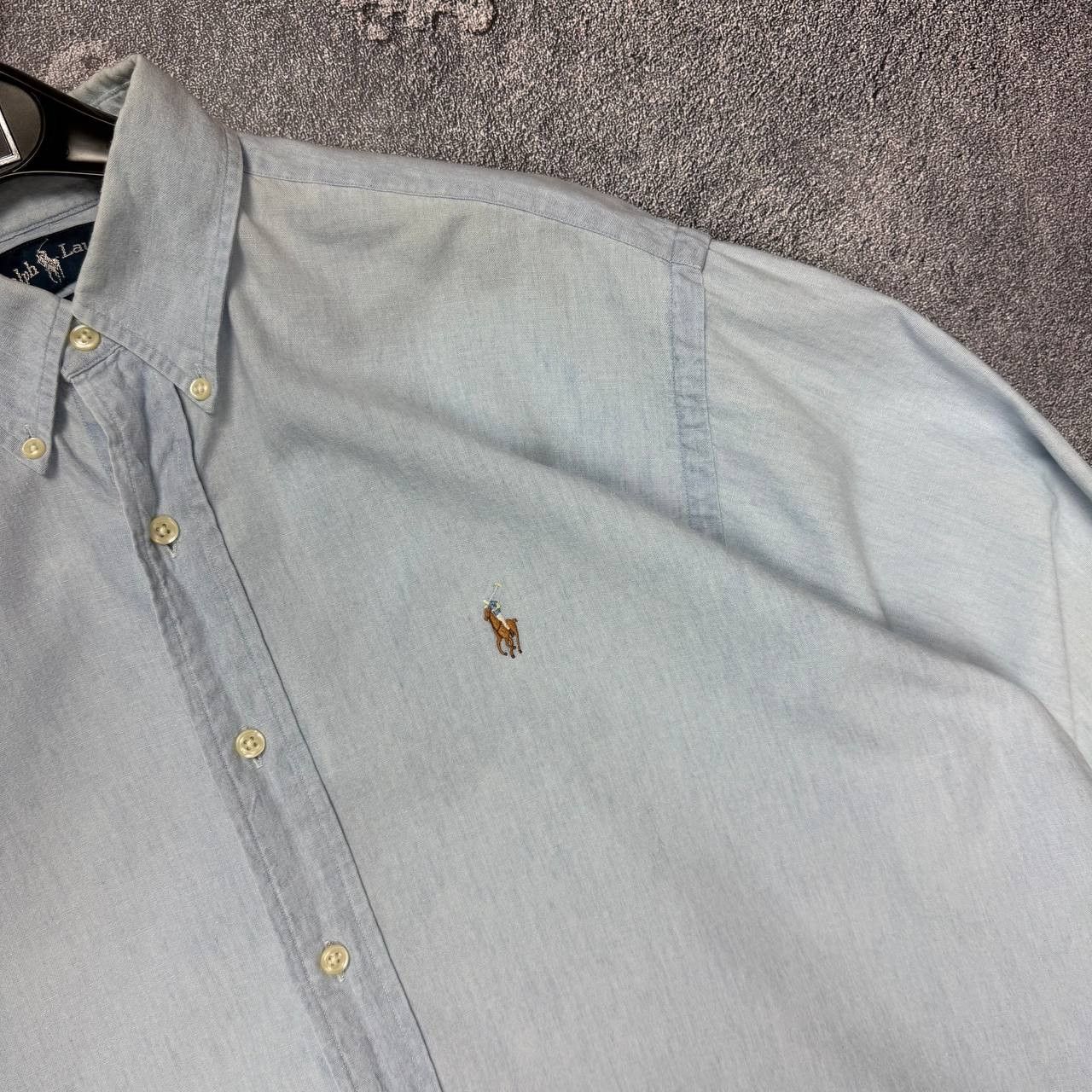 Polo Ralph Lauren Polo Ralph Lauren Shirt Blue Size M Size US M / EU 48-50 / 2 - 2 Thumbnail
