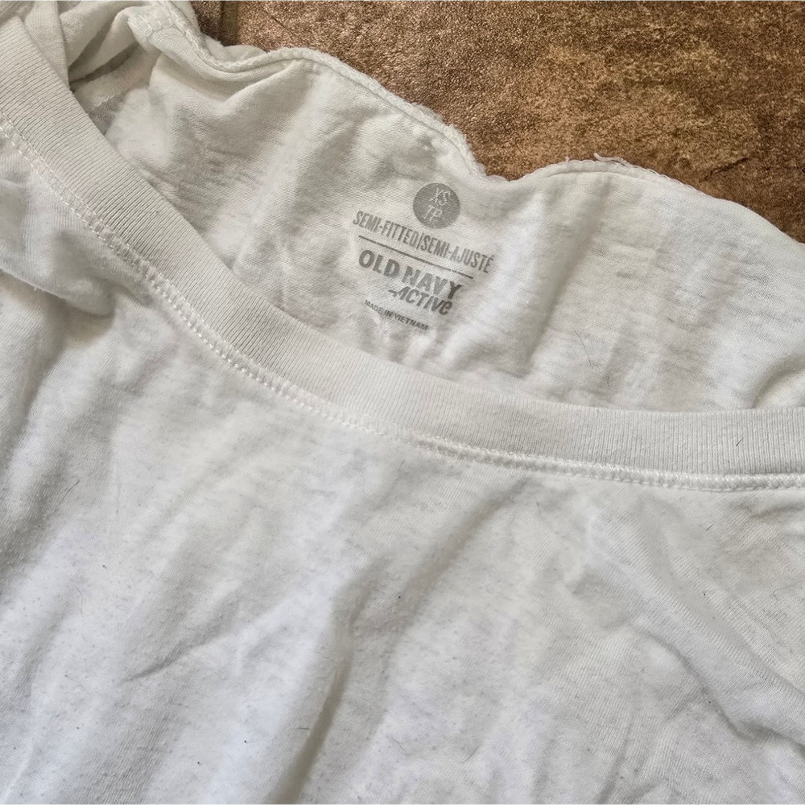 Old Navy White Active ON Hooded Long Sleeve Size XS / US 0-2 / IT 36-38 - 3 Thumbnail