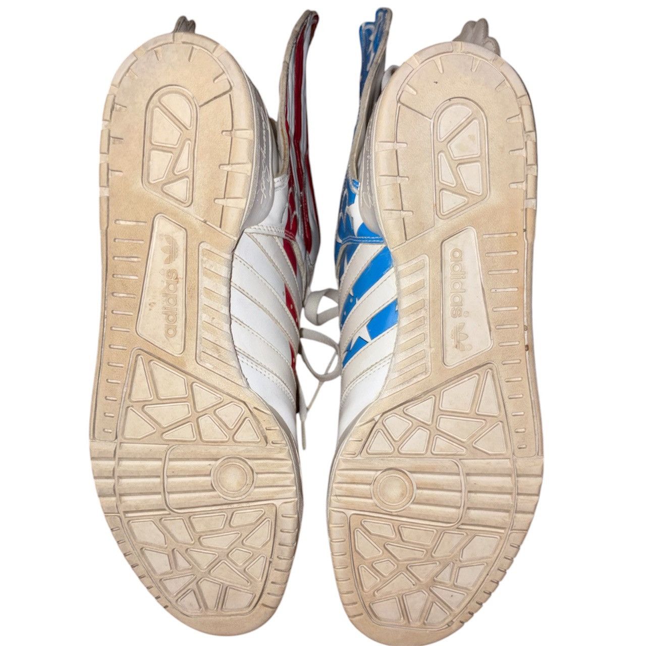 Adidas × Jeremy Scott 2012 STARS AND STRIPES JEREMY SCOTT ADIDAS HIGH TOP SNEAKERS Size US 11 / EU 44 - 7 Thumbnail
