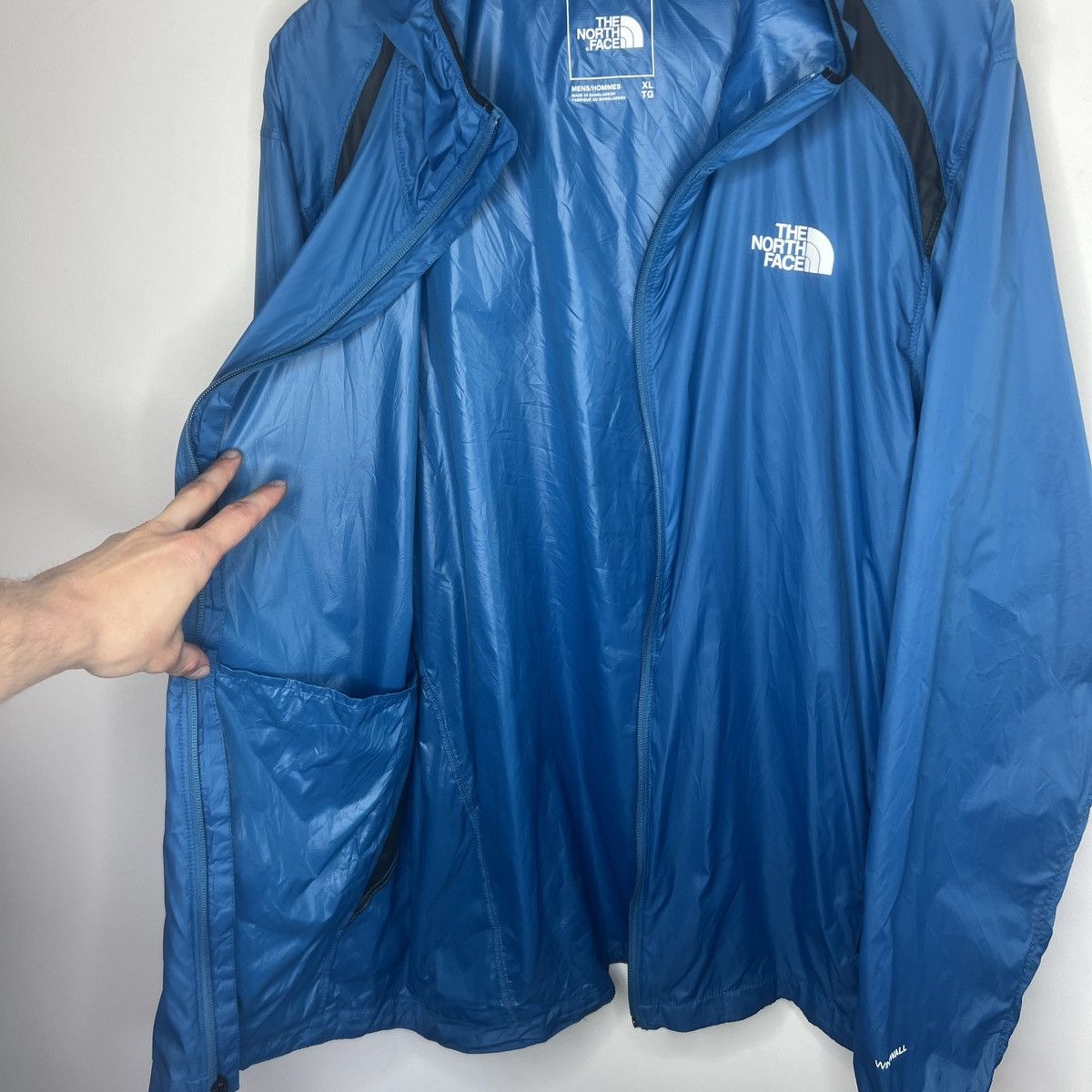 The North Face × Vintage Vintage The North Face Windwall outdoor Jacket Size US XL / EU 56 / 4 - 8 Thumbnail