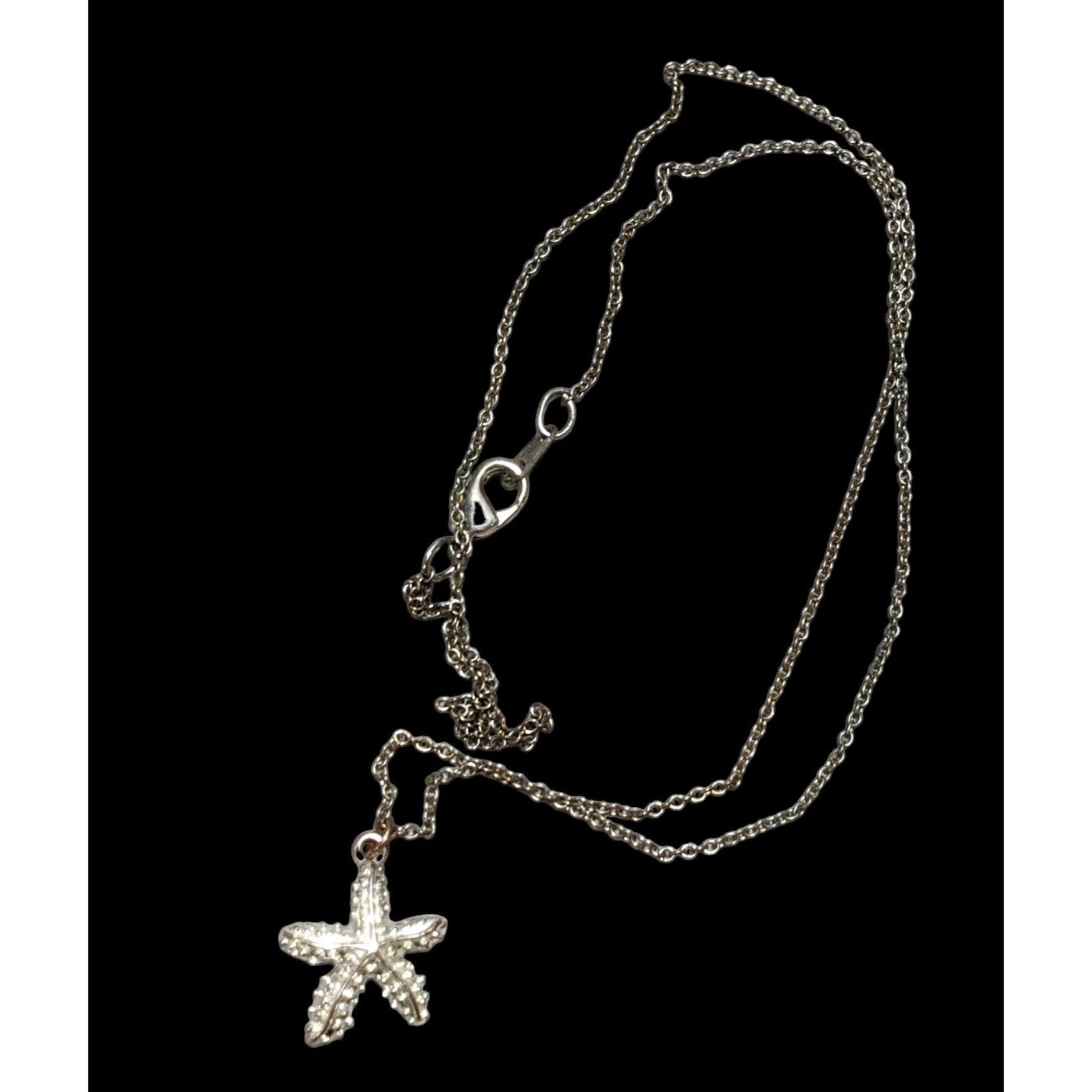 Other Minimalist Silver Starfish Necklace Size ONE SIZE - 2 Thumbnail