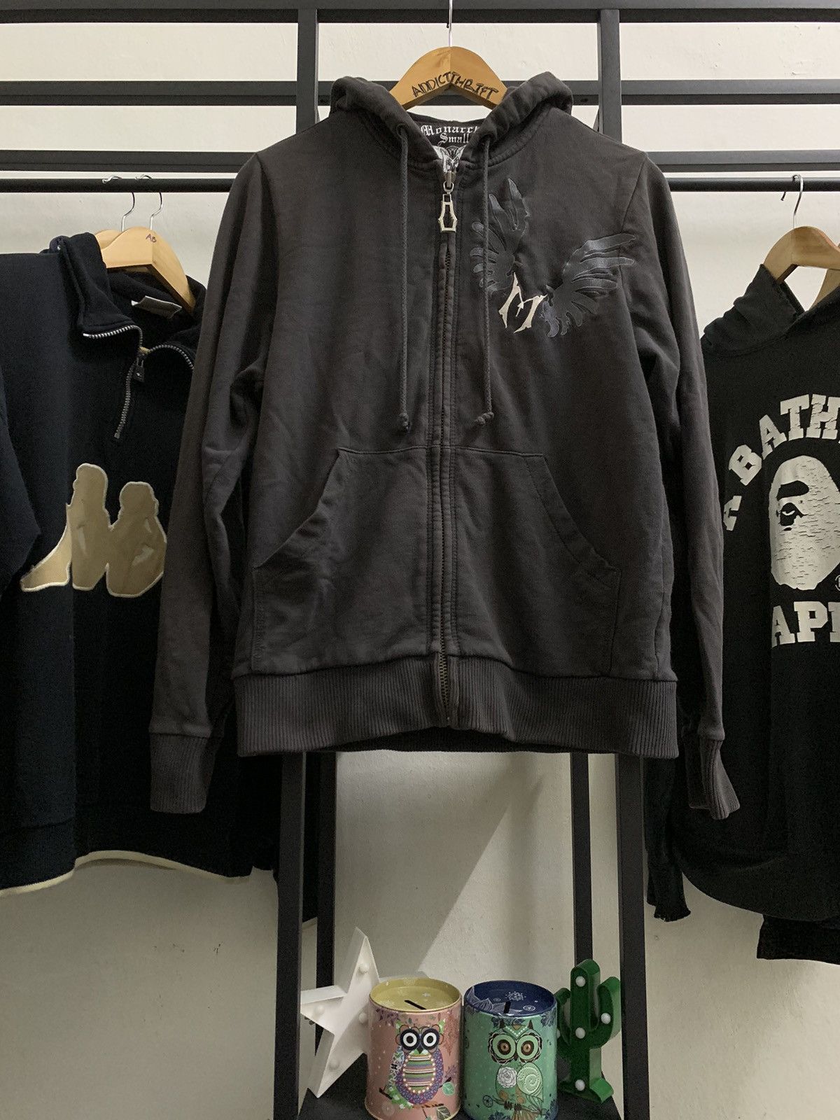 Monarchy VINTAGE MONARCHY EVERLASTING LOS ANGELES BACK-HIT HOODIE Size US S / EU 44-46 / 1 - 1 Thumbnail