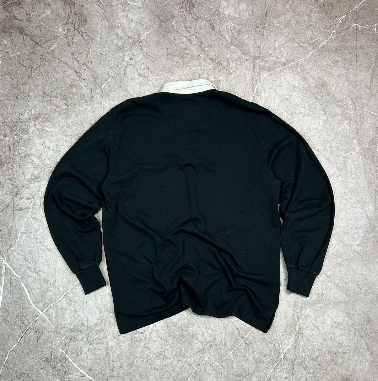 Vintage Vintage 90s Streetwear New Zealand Long Sleeve Rugby Polo Size US L / EU 52-54 / 3 - 3 Thumbnail