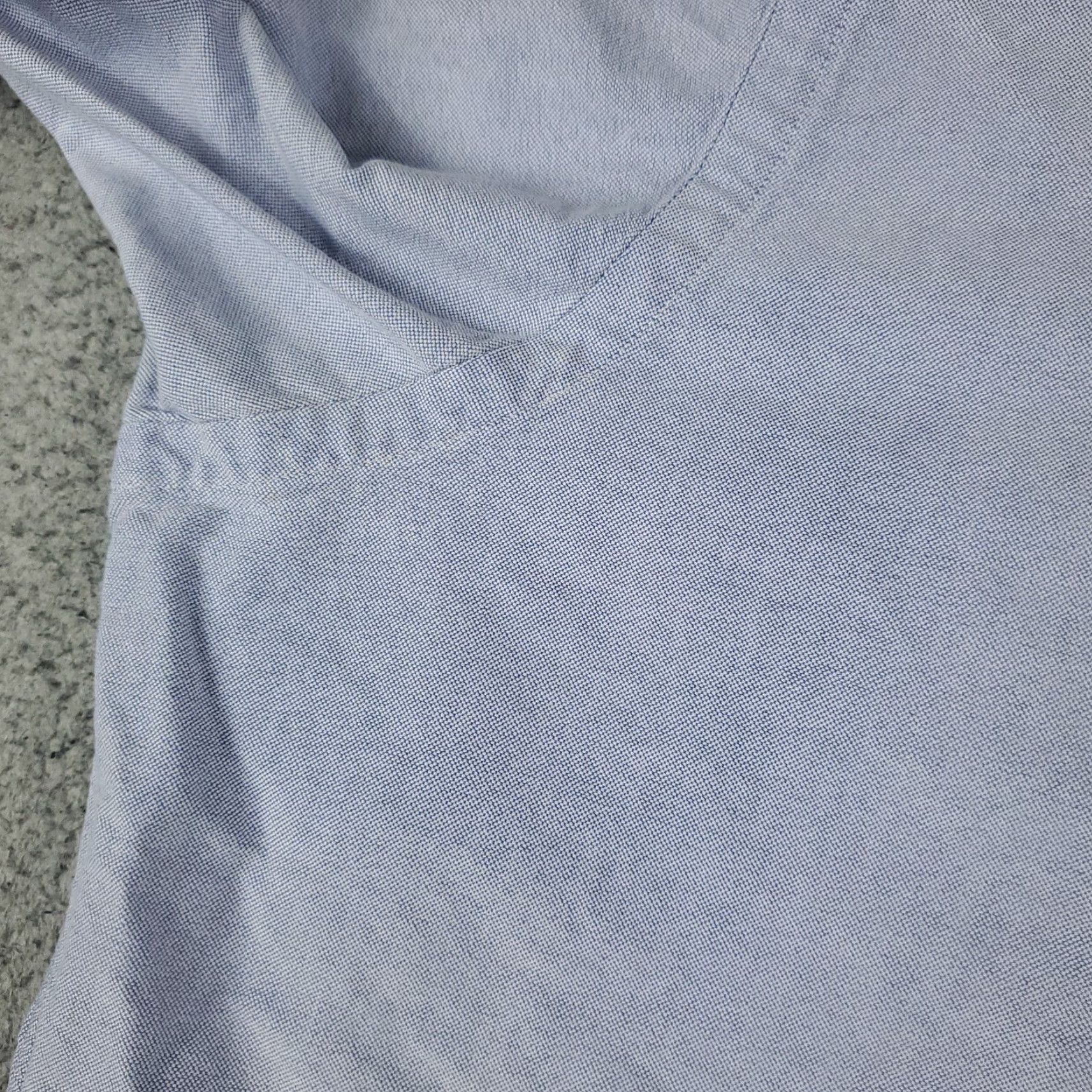 Ralph Lauren Ralph Lauren Dress Shirt Mens 16 Blue Long Sleeve Button-Up Regular Fit Size 42R - 5 Thumbnail