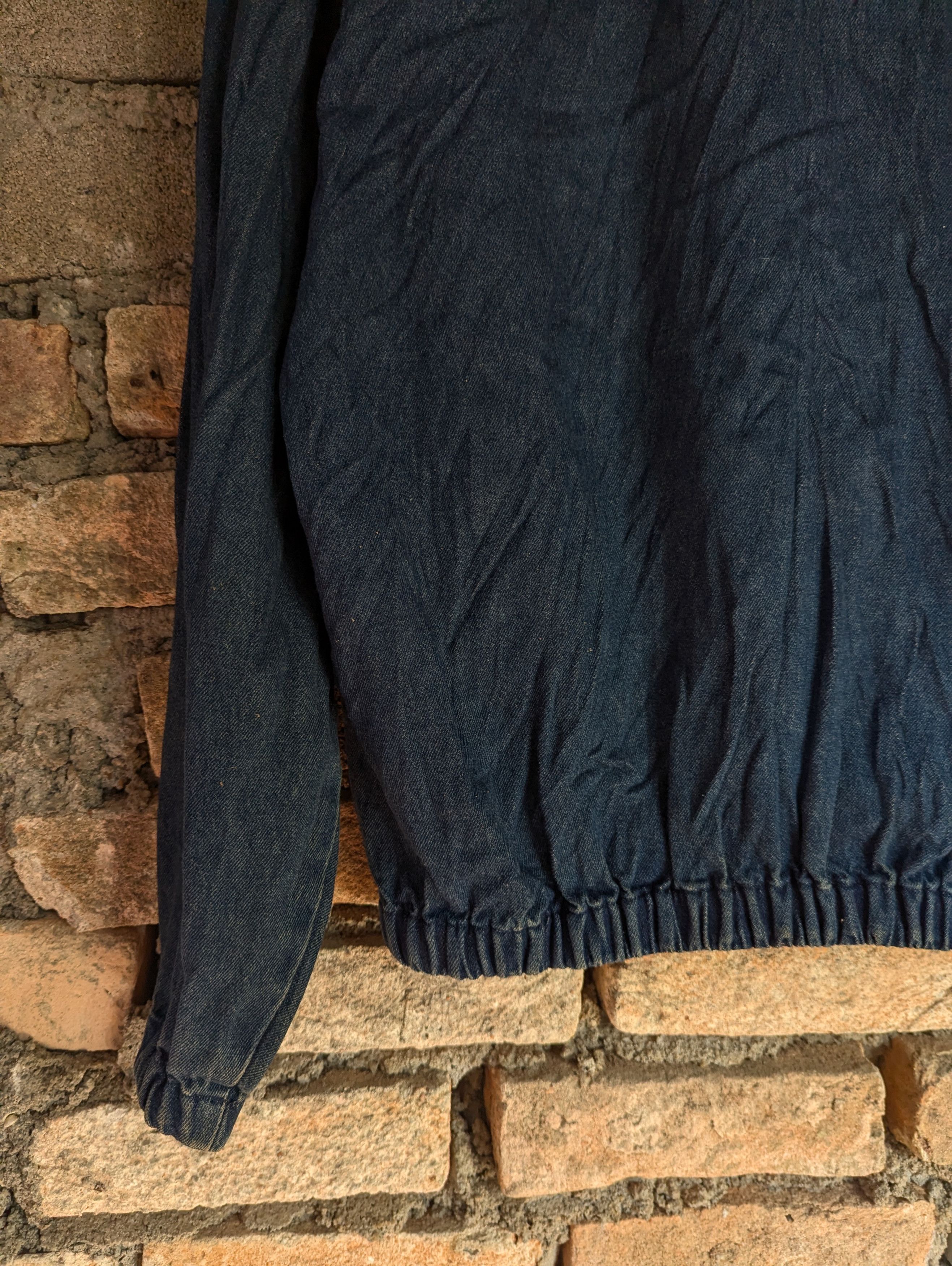 Beverly Hills Polo Club × Polo Ralph Lauren POLO COUNTY TRUE VINTAGE BOMBER DENIM JACKET Size US L / EU 52-54 / 3 - 4 Thumbnail