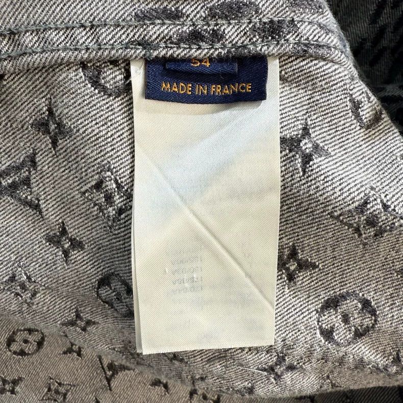 Louis Vuitton Louis Vuitton XNigo Co-branded Patchwork Logo Denim Jacket Size US L / EU 52-54 / 3 - 4 Thumbnail