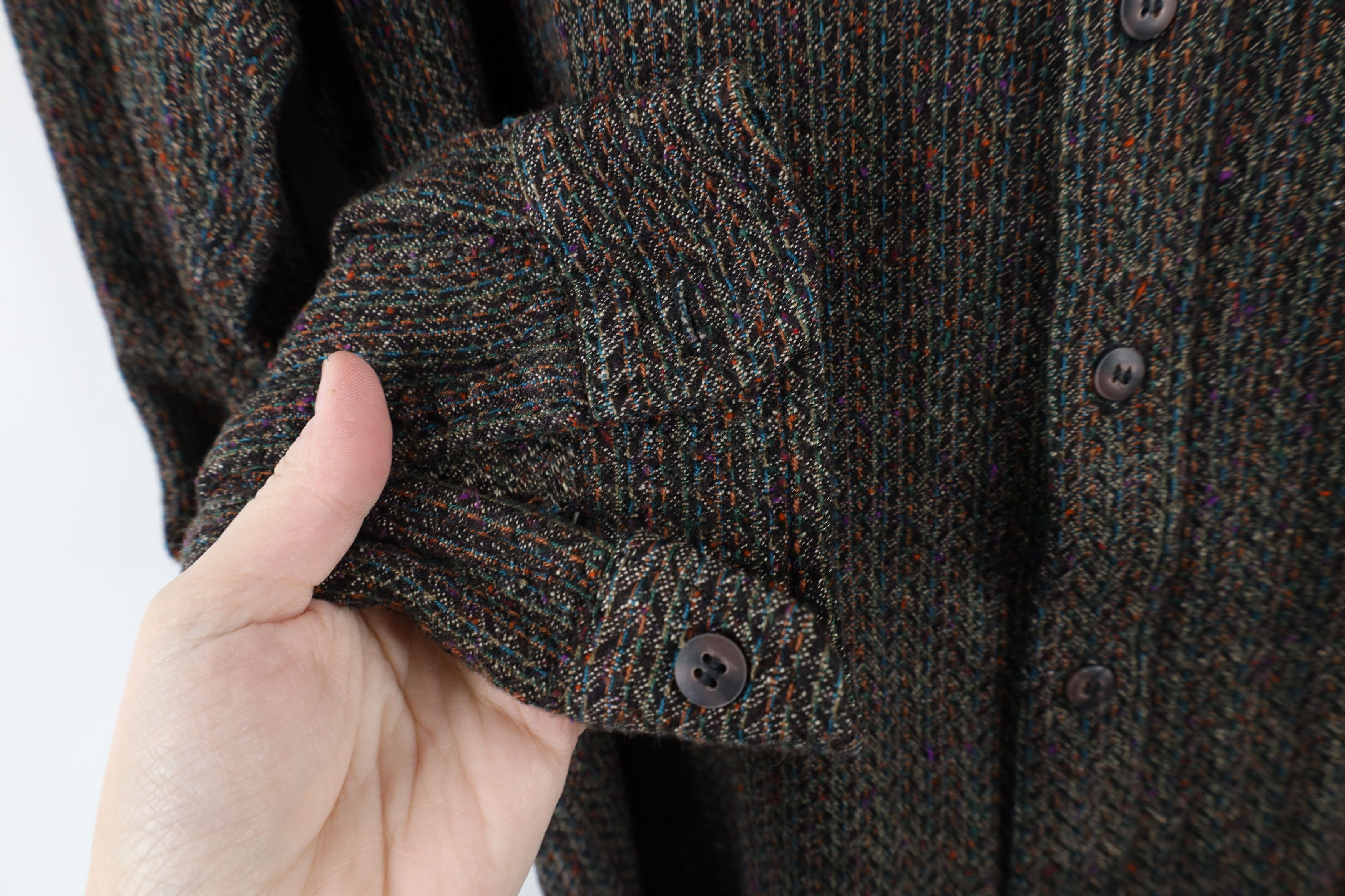 Vintage Vintage 70s Streetwear Rainbow Collared Button Shirt USA Size US M / EU 48-50 / 2 - 5 Thumbnail
