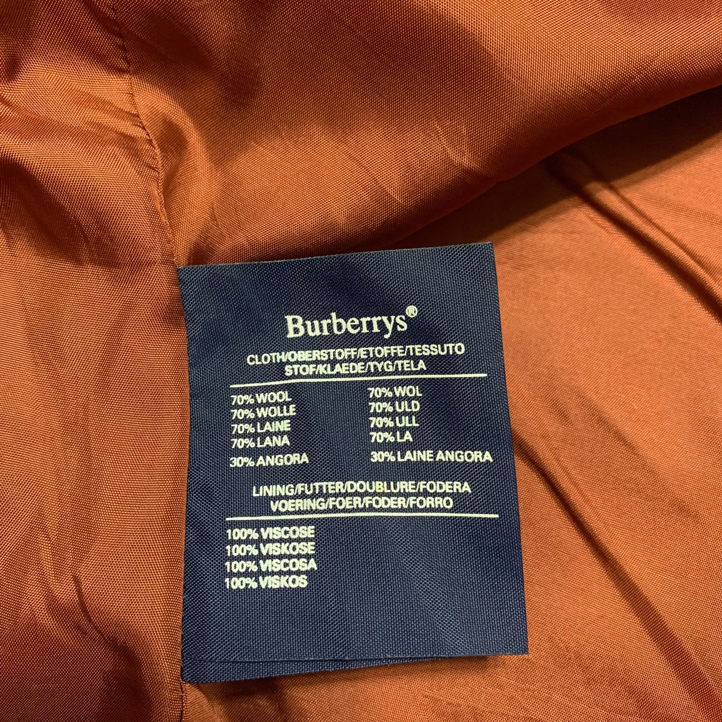 Burberry Vintage Burberrys Lamswool Jacket Made In England Size L / US 10 / IT 46 - 7 Thumbnail